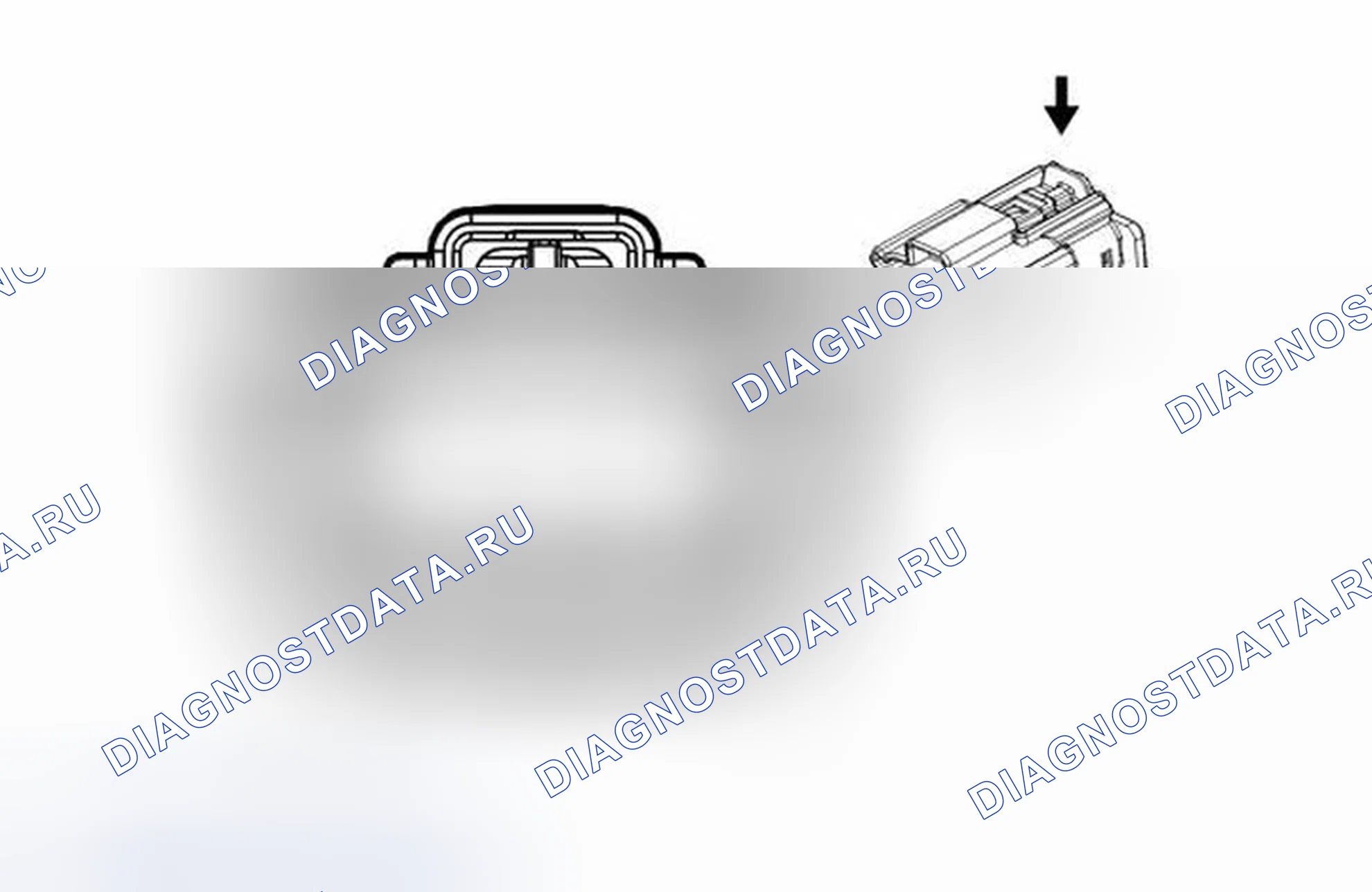 Рис. 16: Катушка зажигания T8a 1 (Lcv или LTG). Cadillac ATS I