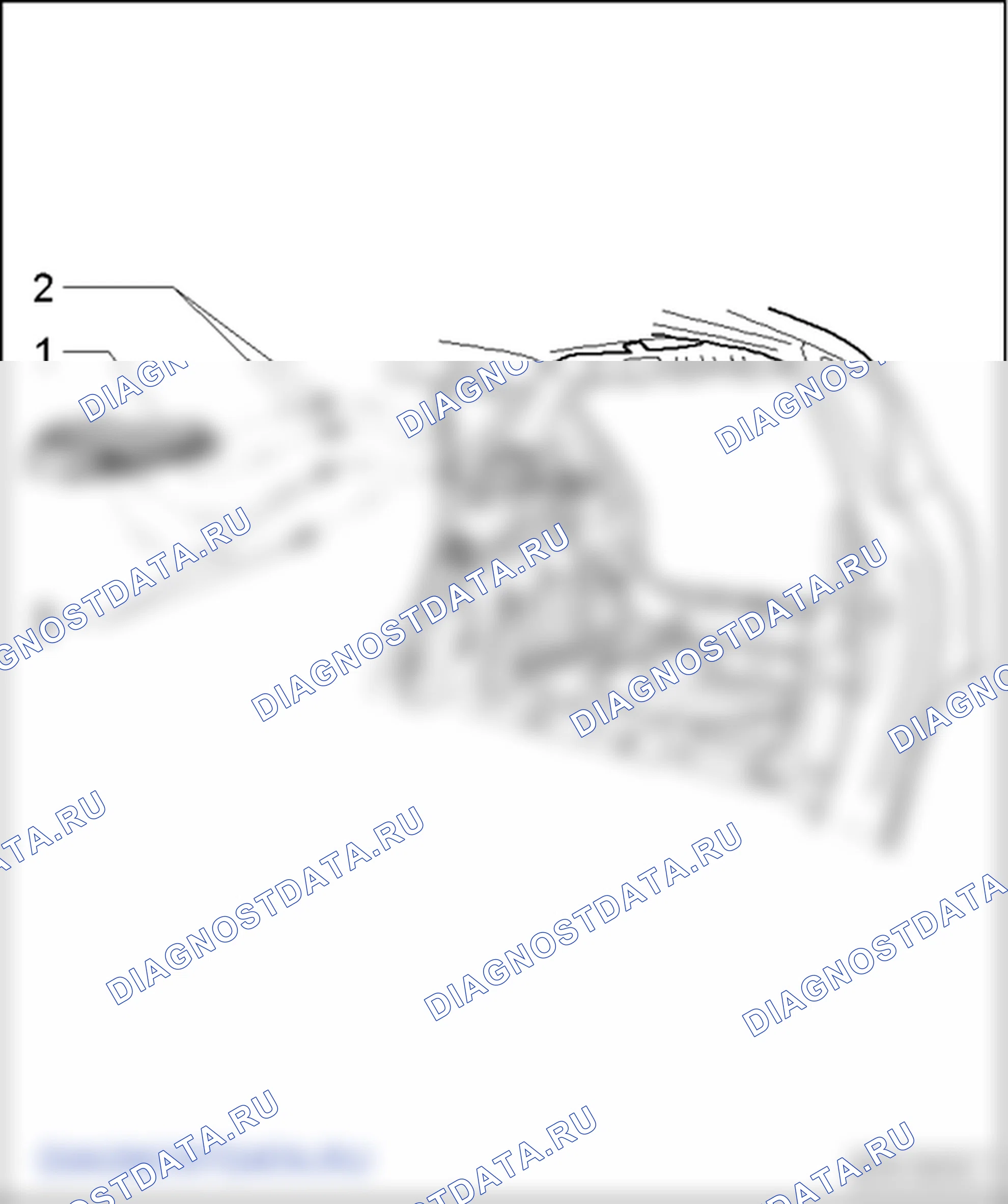 Облицовка багажного отсека. SEAT Altea I