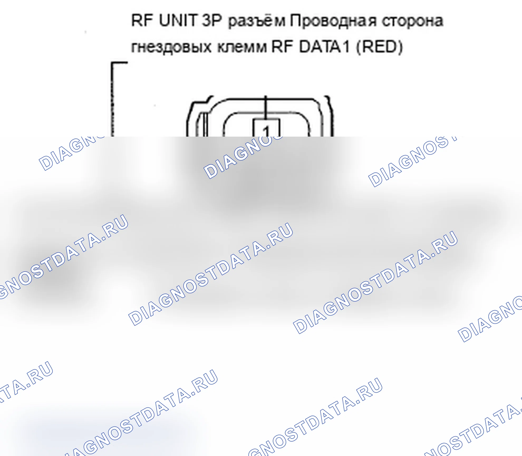 Рис. 90: B1640 расшифровка кода ошибки: ВЧ-блок 1 не подключен. Acura TL IV