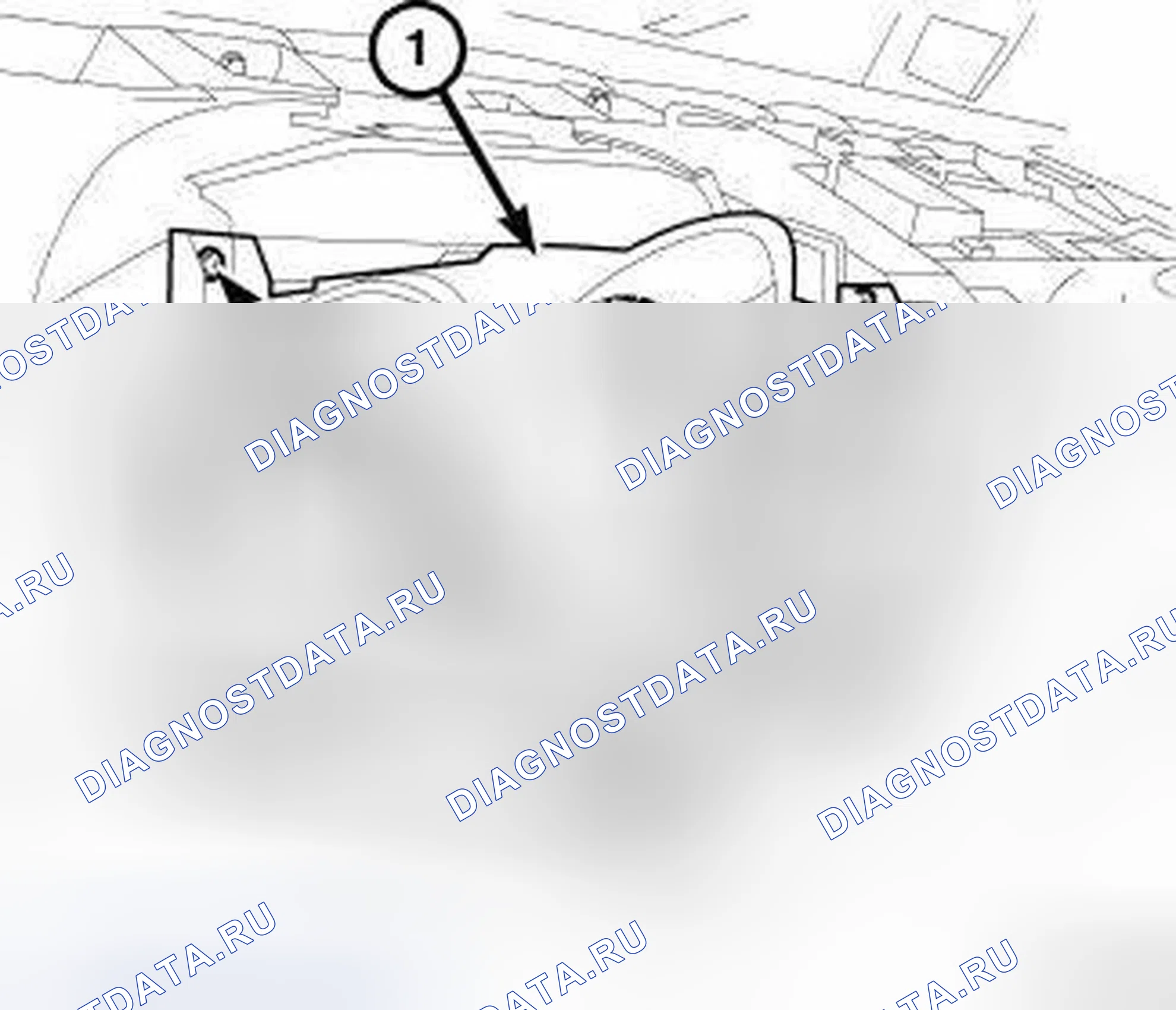Рис. 409: УЗЕЛ КЛАСТЕРА. Chrysler Town & Country V рестайлинг