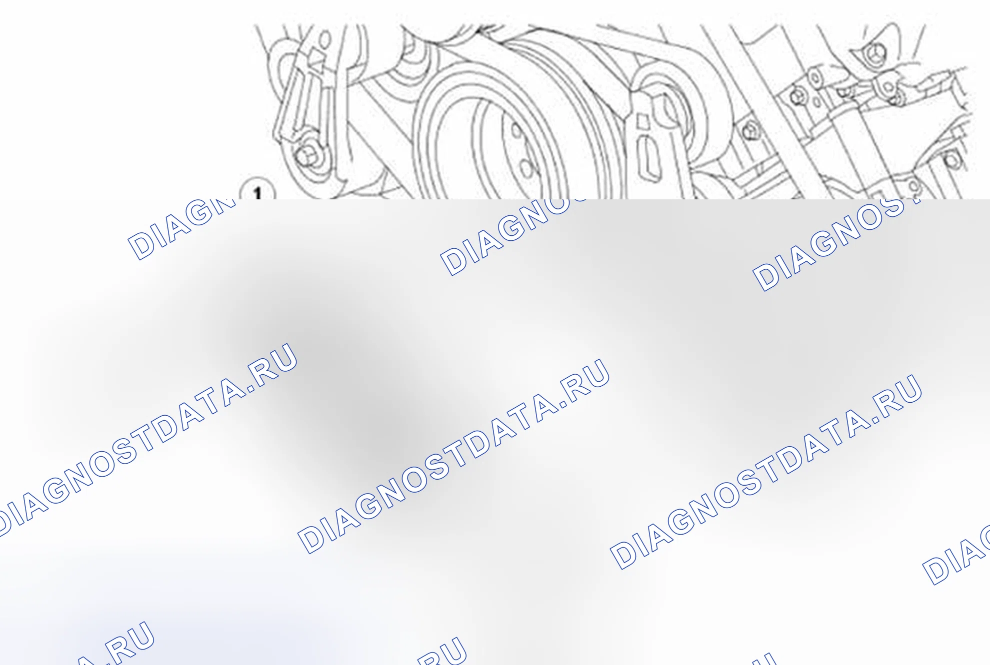 Рис. 125: Масляный фильтр в сборе. Land Rover Range Rover Sport I