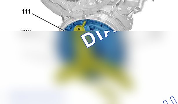 Повторная установка: двигателя DW12TED4 - DW12UTED — b2bm048d. Peugeot 607 I рестайлинг