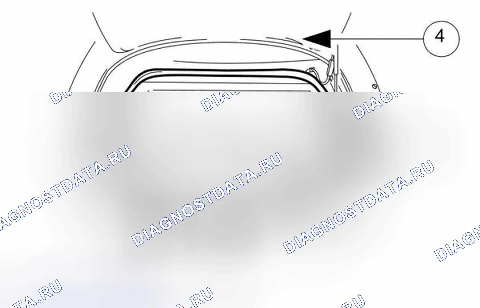 Рис. 54: Установка. Jaguar XKR I рестайлинг