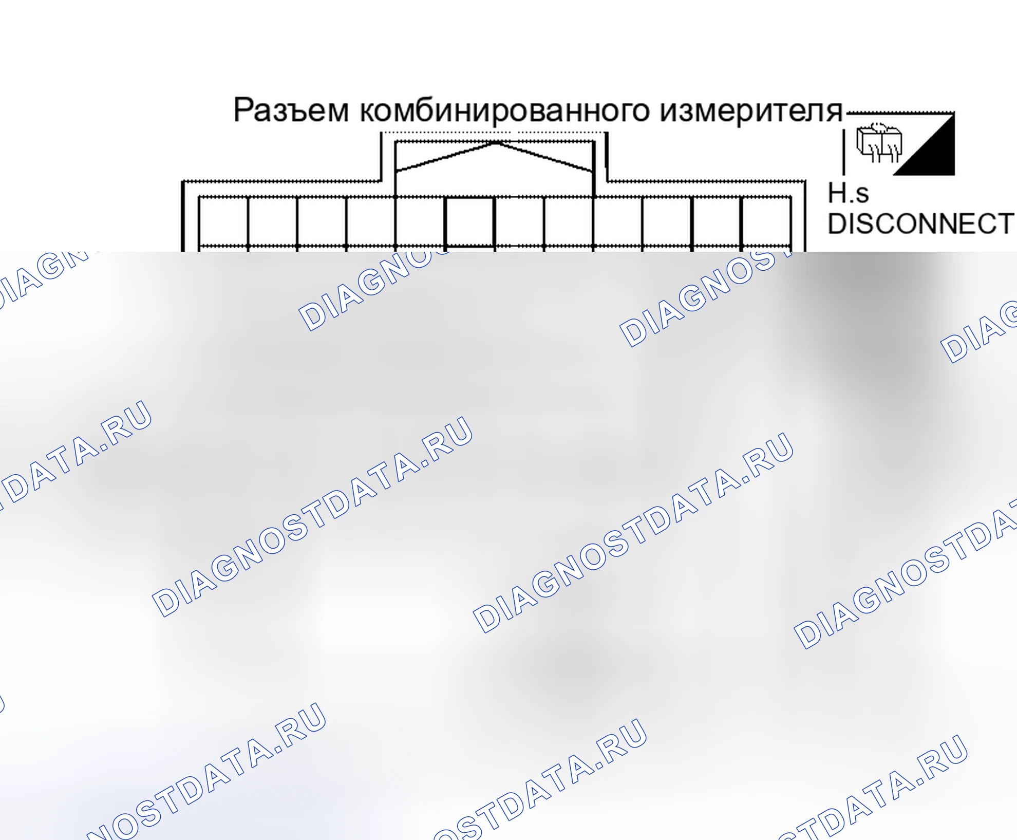 Рис. 32: Проверка сигнала скорости транспортного средства (с монохромным дисплеем). Honda S660 I