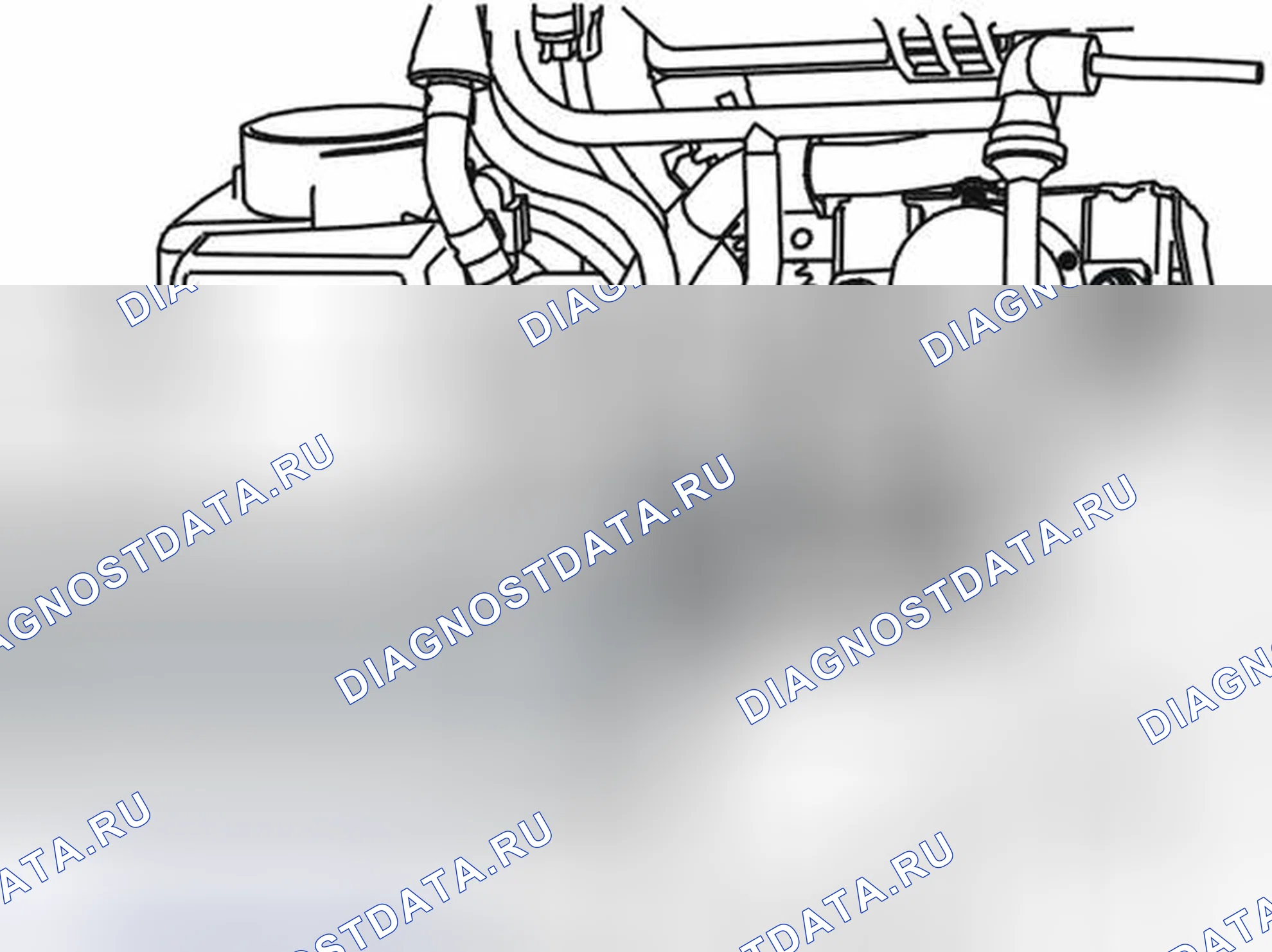 Рис. 304: СНЯТИЕ БРЫЗГОЗАЩИТЫ. Volvo V50 I