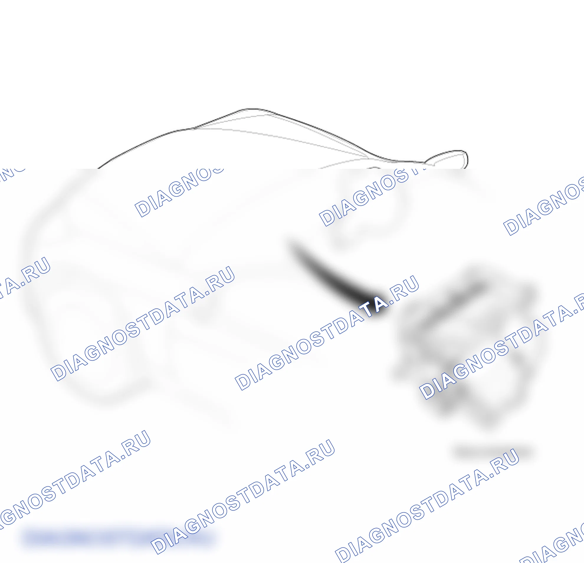 Расположение деталей блока отопителя. Hyundai Genesis Coupe(Bk)-U.S. I