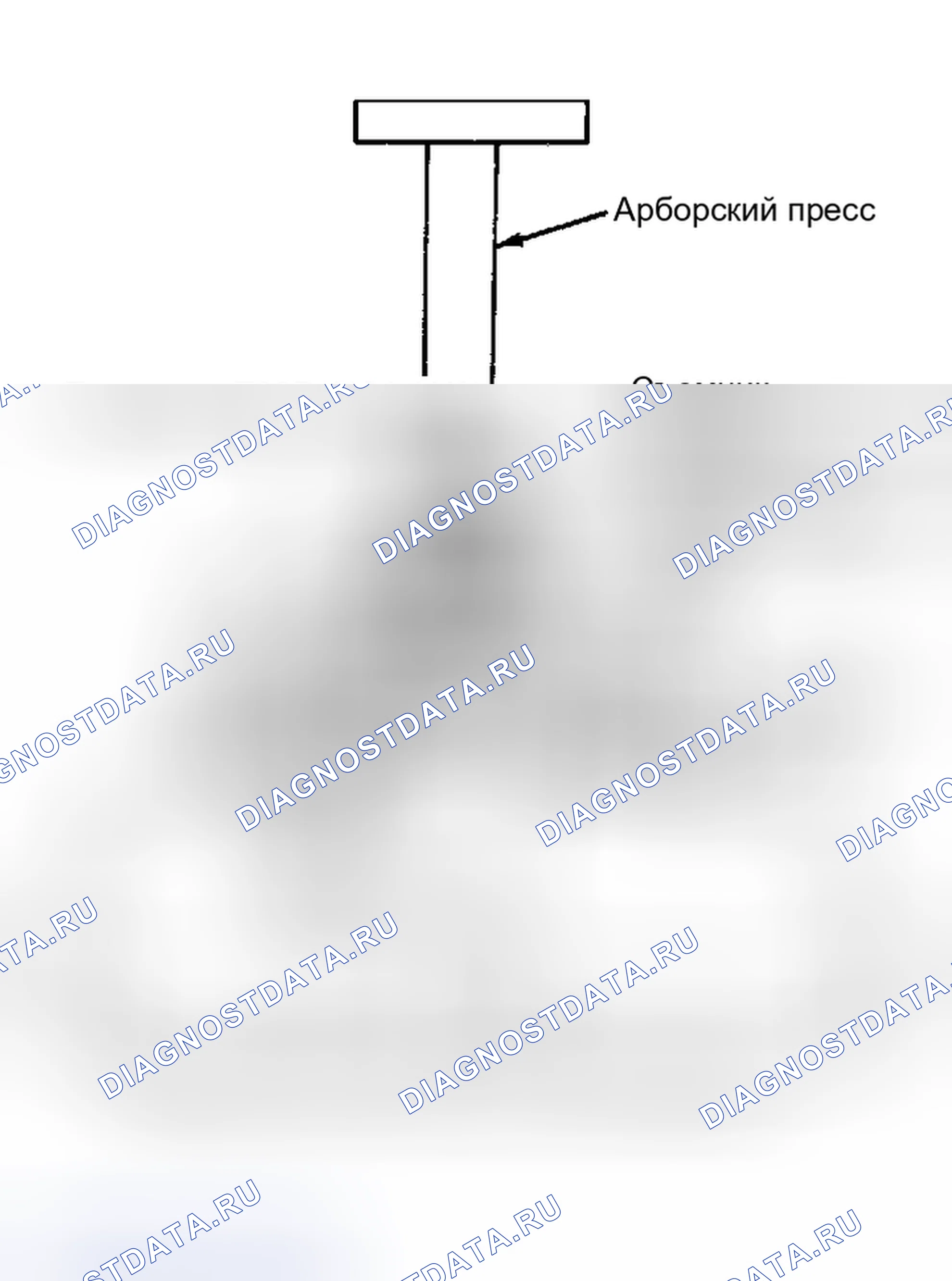 Рис. 3: ПОДШИПНИКИ СТУПИЦЫ. Mercury Topaz I
