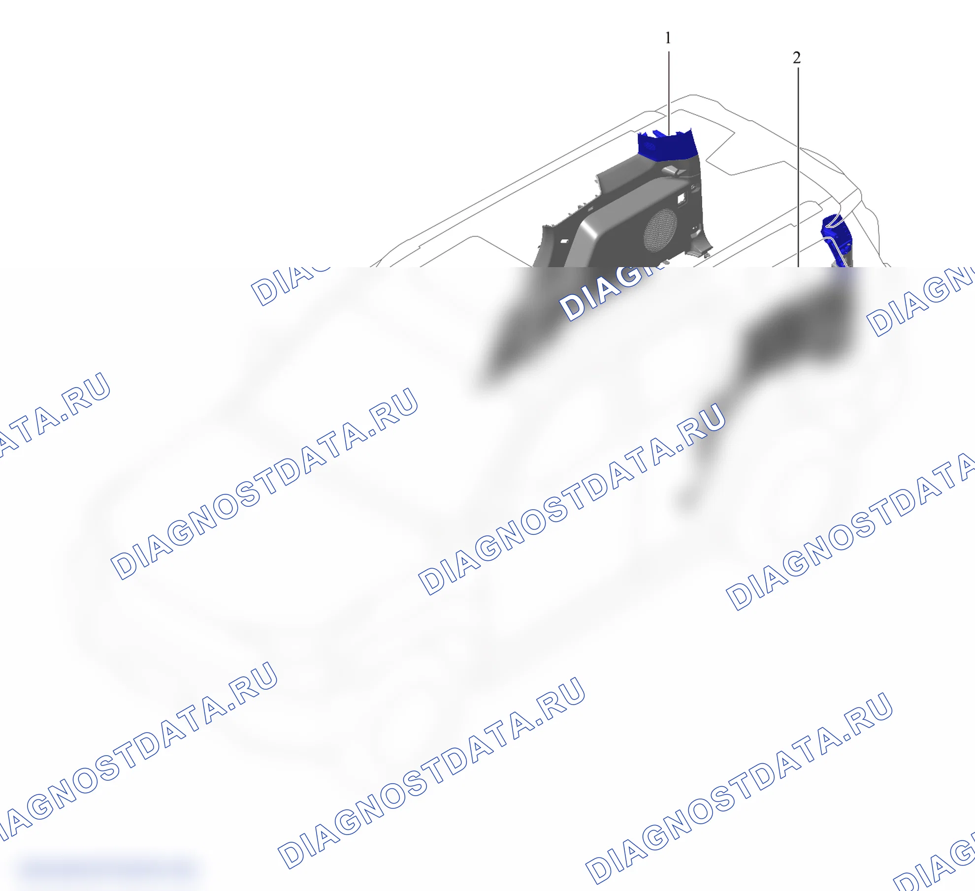 Схема расположения защитной панелей колонны D — Tank 400. Tank Tank 400 II