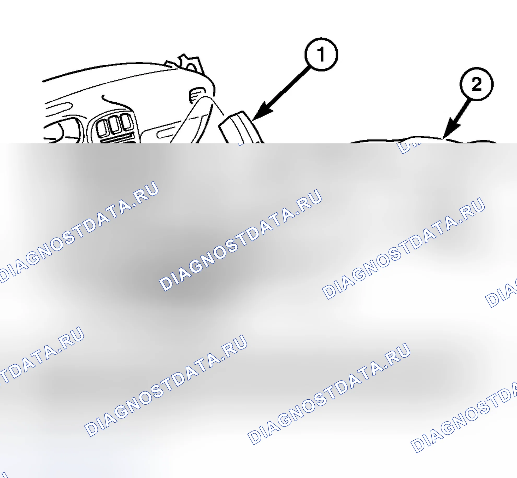 Рис. 10: ДЕМОНТАЖ. Dodge Grand Caravan IV
