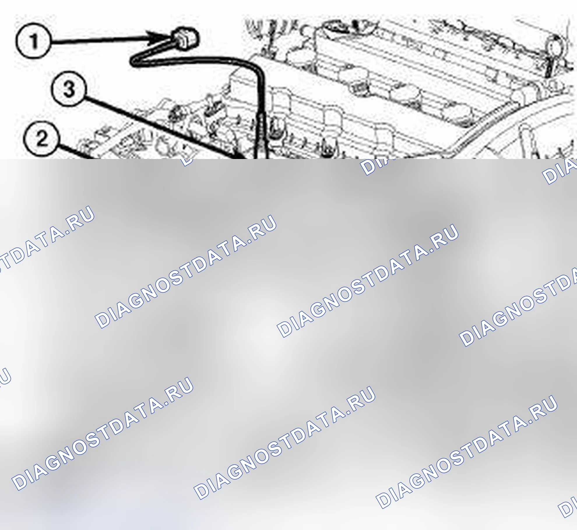 Рис. 138: ДАТЧИК КИСЛОРОДА ПЕРЕД РАСХОДОМЕРОМ (1 / 1). Hyundai IONIQ 5 I