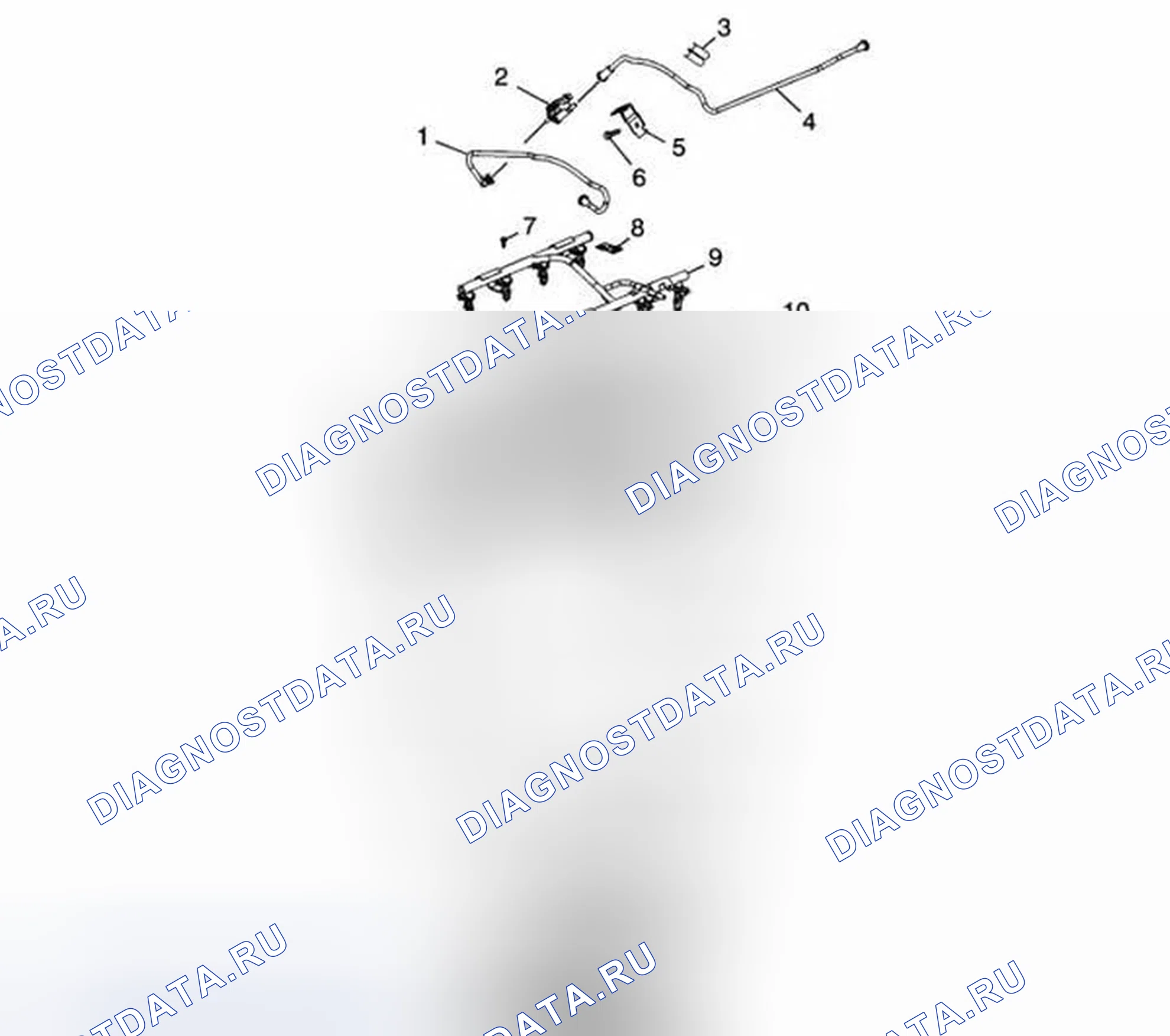Рис. 85: Виды в разобранном виде (6.2L LS3). Chevrolet Camaro V
