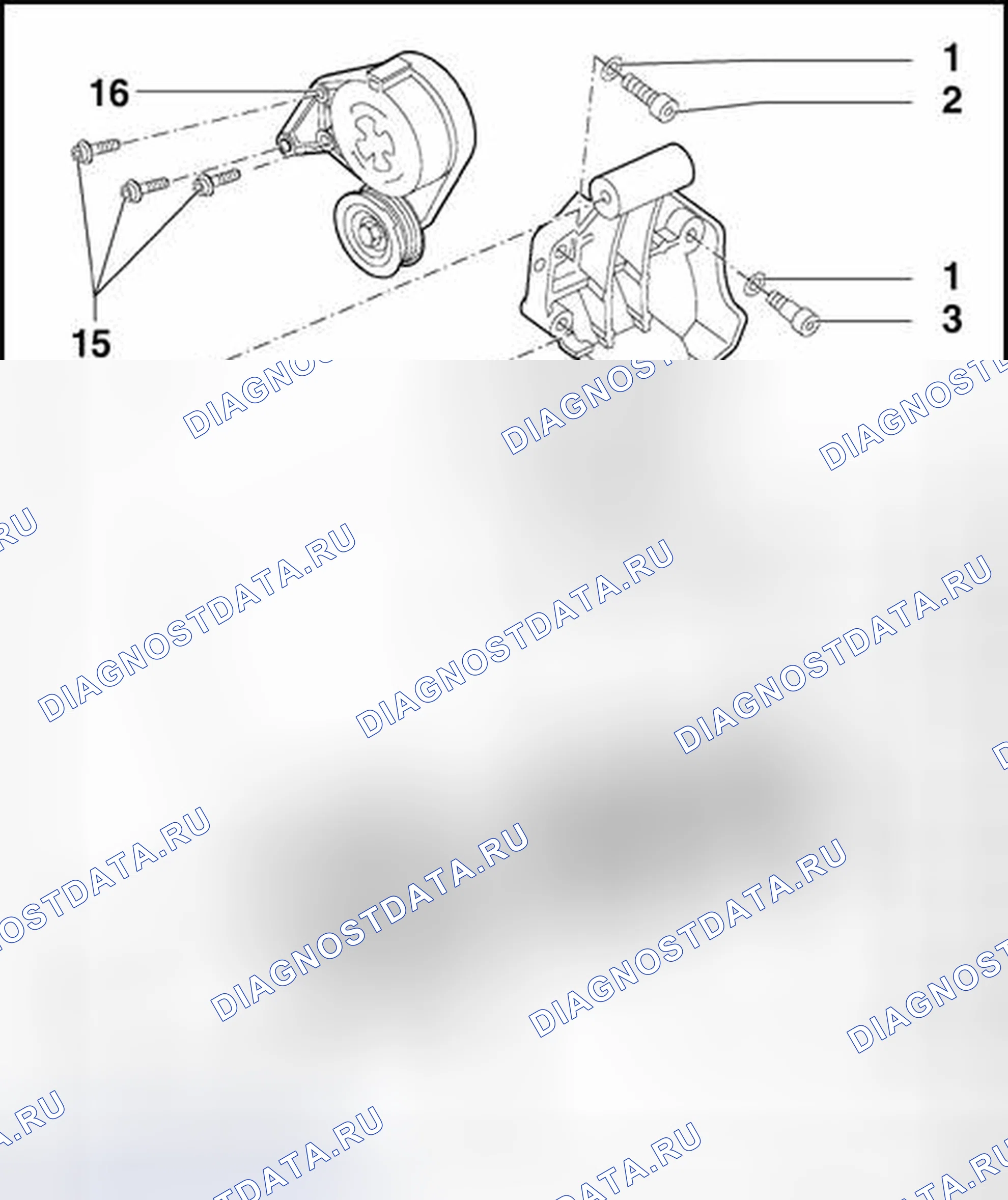 Рис. 72: 6-цилиндровые двигатели от 05.99, сборка. Volkswagen Jetta IV