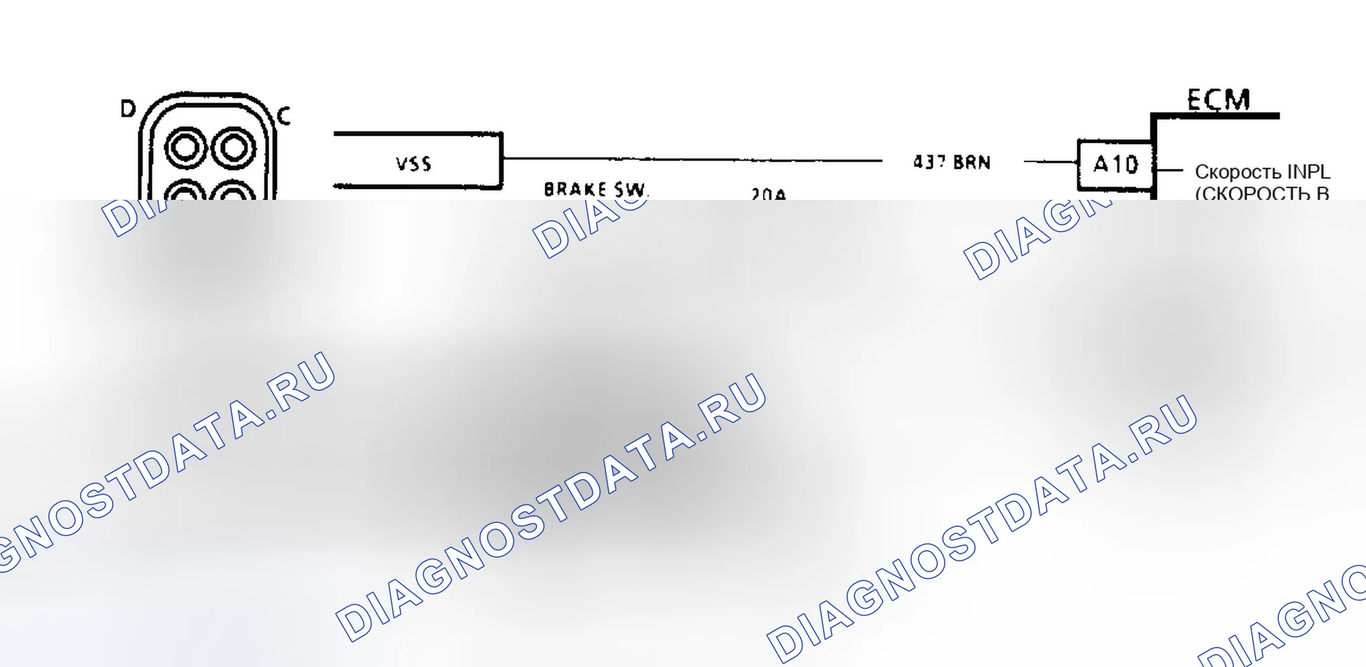 Рис. 65: ДИАГРАММА C-8, МУФТА ГИДРОТРАНСФОРМАТОРА - 4.3L, 5.0L, 5.7L. GMC Cab & Chassis V3500 
