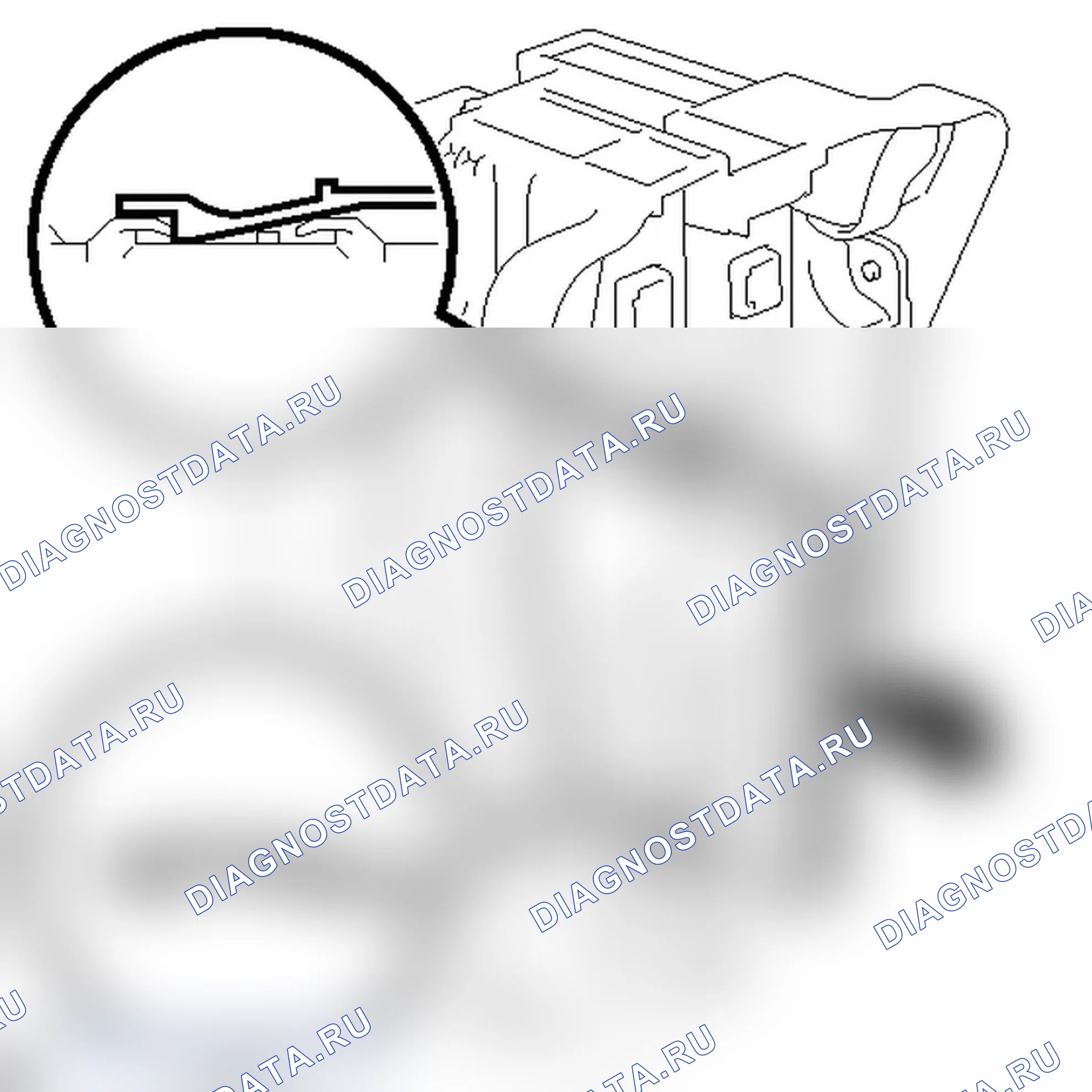Рис. 89: ДЕМОНТАЖ. Toyota Prius V I