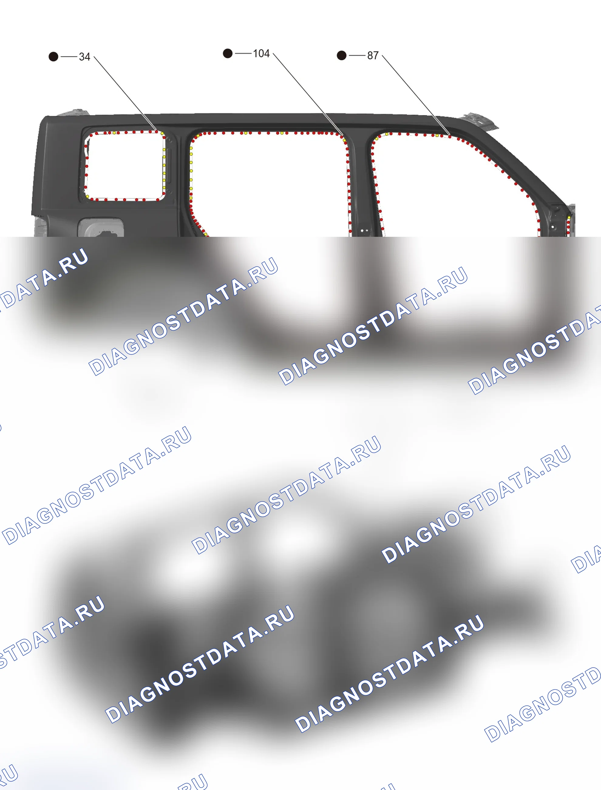 Правая периферийная панель — Haval Raptor. Haval Raptor I