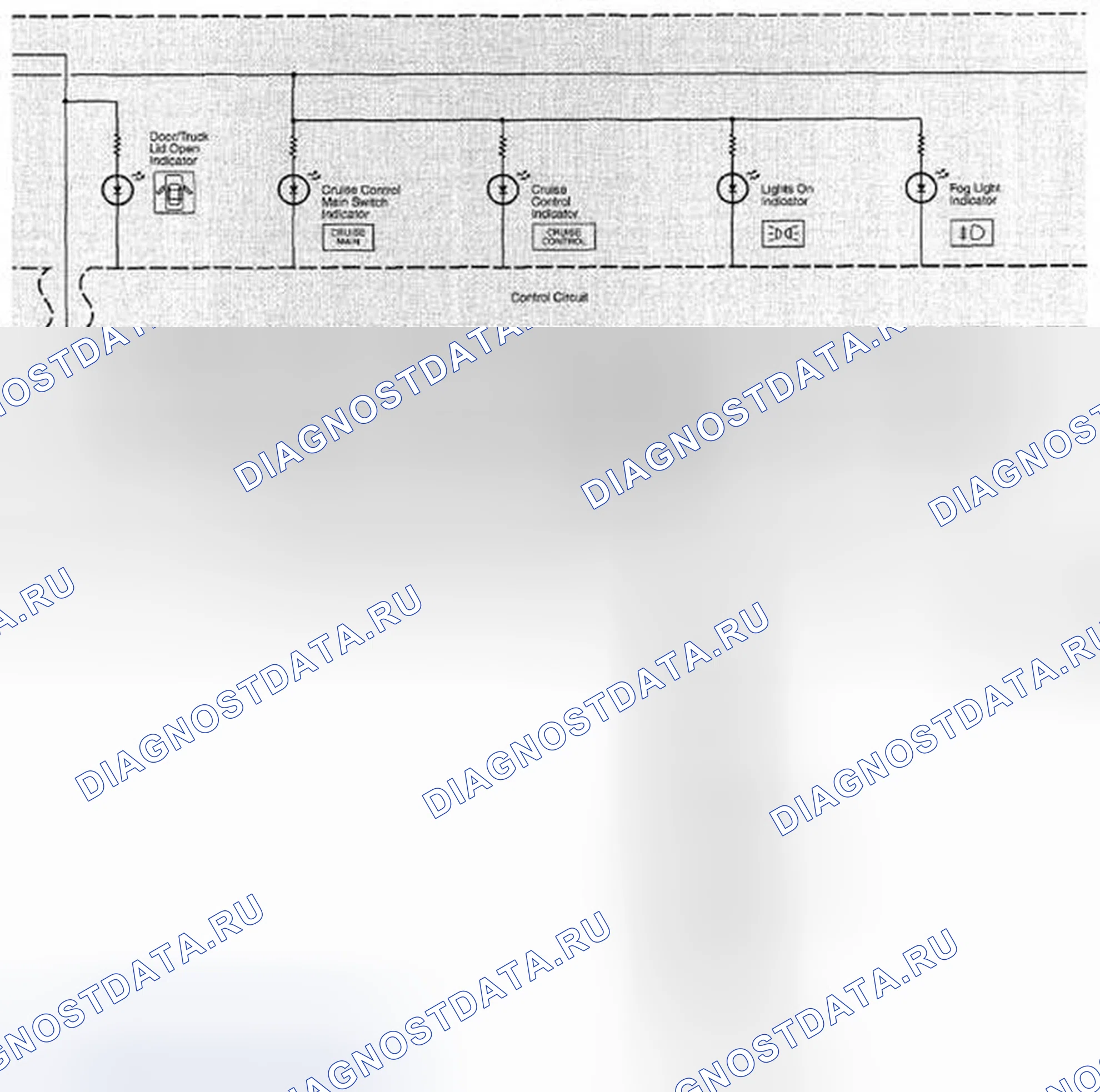 Рис. 218: Принципиальная схема датчиков и индикаторов (стр. 80-1). Acura TSX II