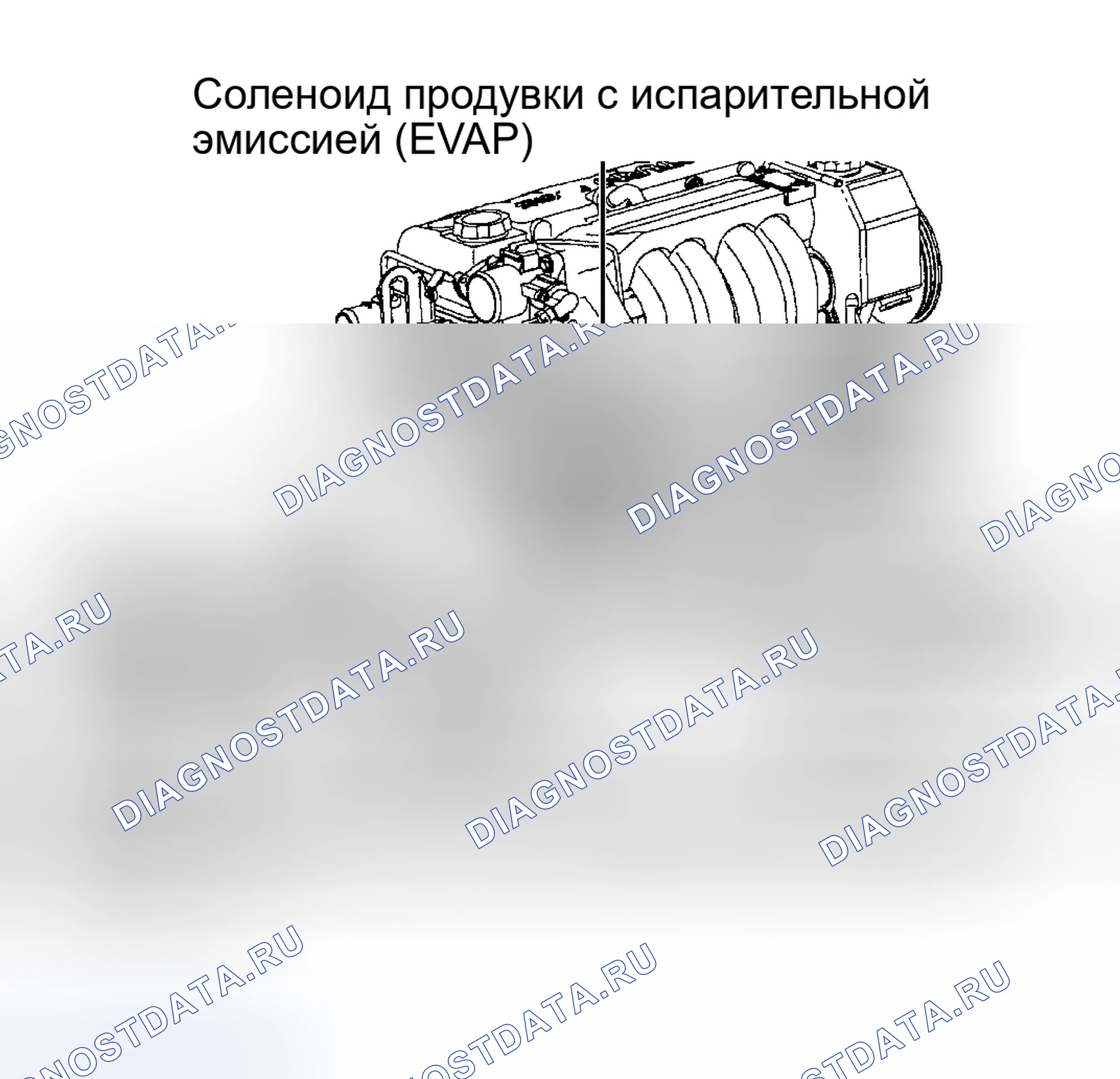 Рис. 2: РАСПОЛОЖЕНИЕ КОМПОНЕНТОВ. Kia Rio I рестайлинг