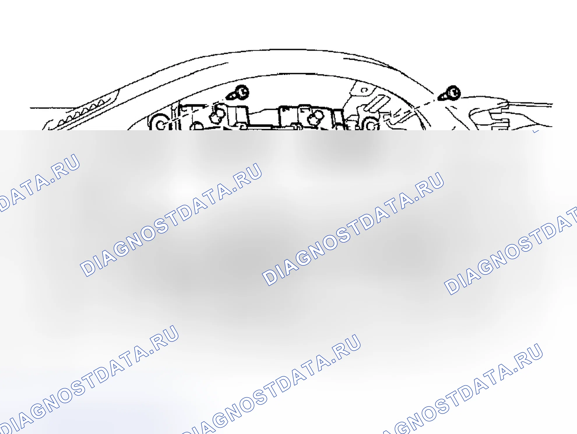 Рис. 87: КАПИТАЛЬНЫЙ РЕМОНТ приборов и панели приборов. Honda Accord VI