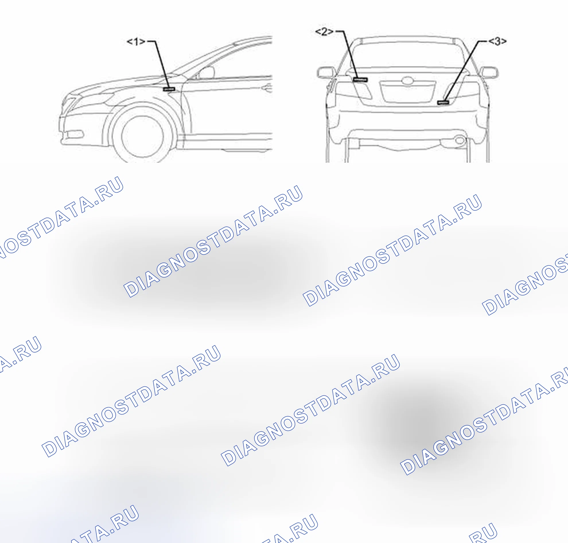 Рис. 284: ИЛЛЮСТРАЦИЯ. Toyota Camry XV40 рестайлинг