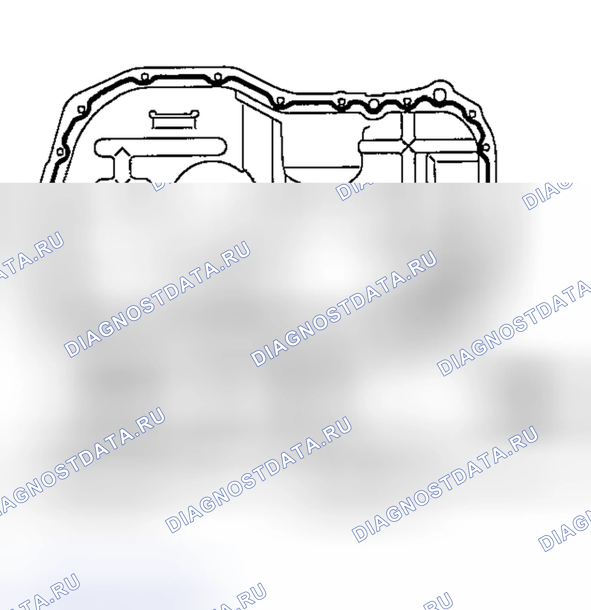 Рис. 508: > > A < < УСТАНОВКА МАСЛЯНОГО ПОДДОНА ДВИГАТЕЛЯ. Honda Edix I