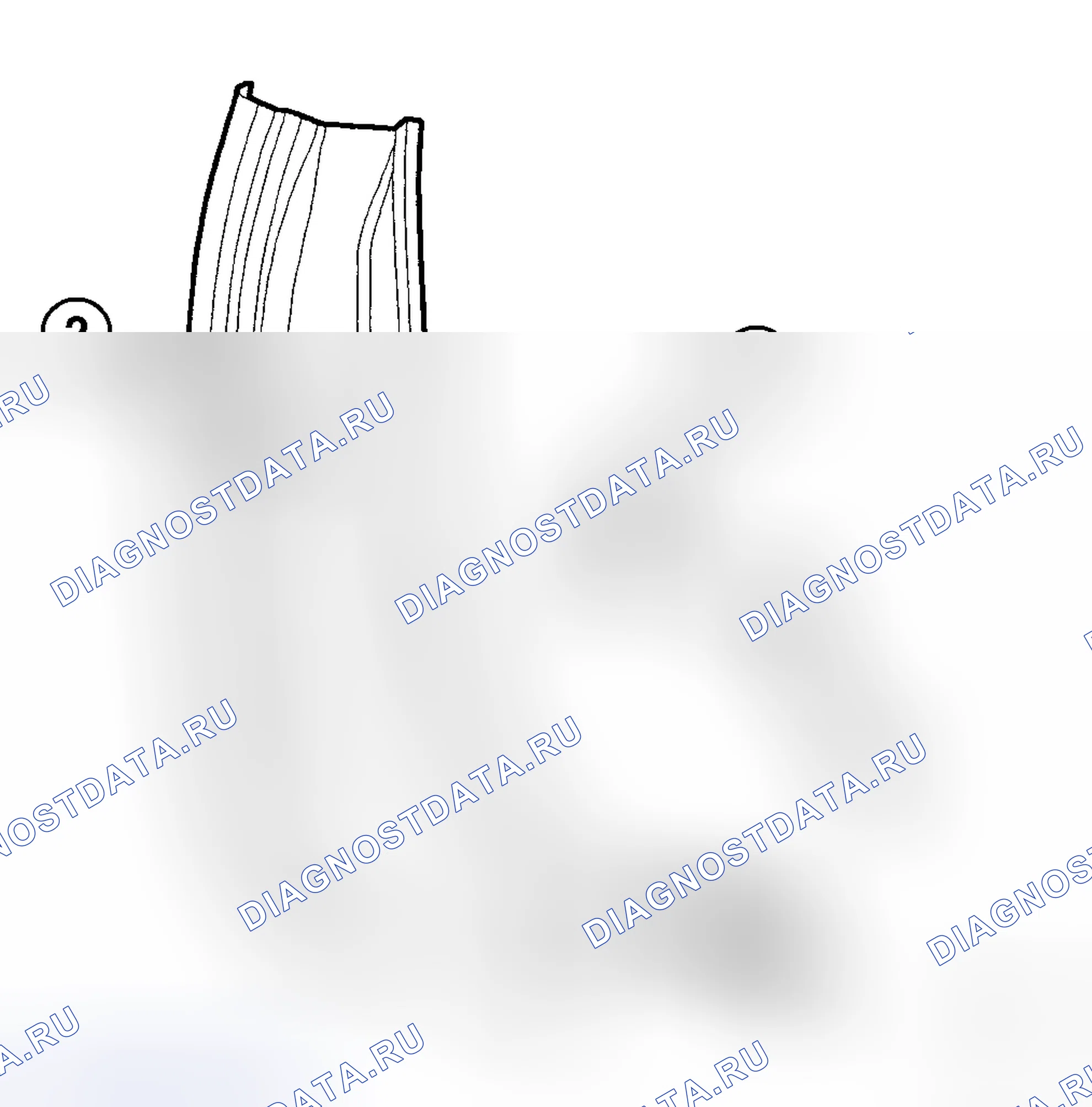 Рис. 286: ВВЕРХ / ВНИЗ. Dodge Cab & Chassis R3500 HD transition