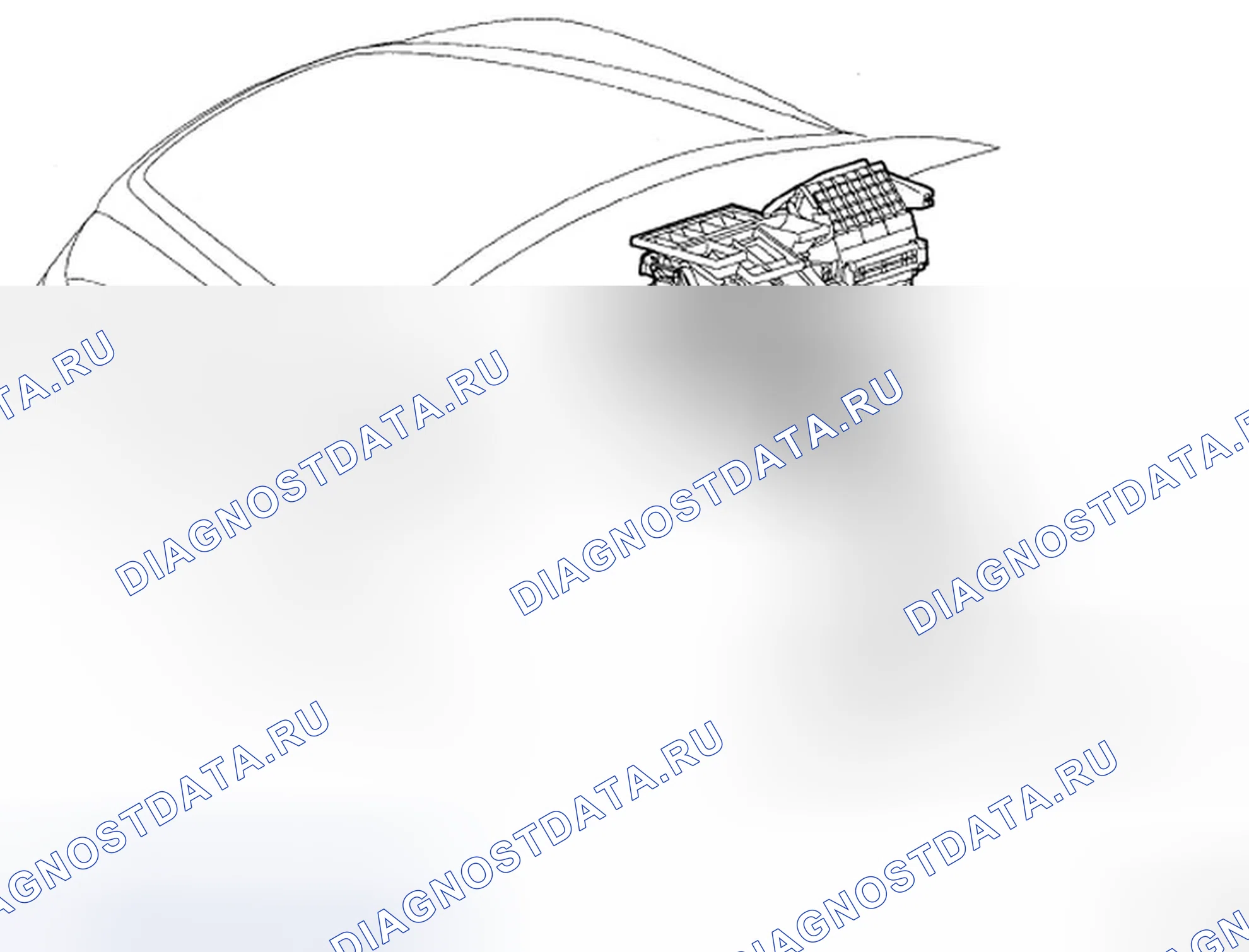 Рис. 42: РАСПОЛОЖЕНИЕ КОМПОНЕНТОВ. Hyundai Sonata V рестайлинг