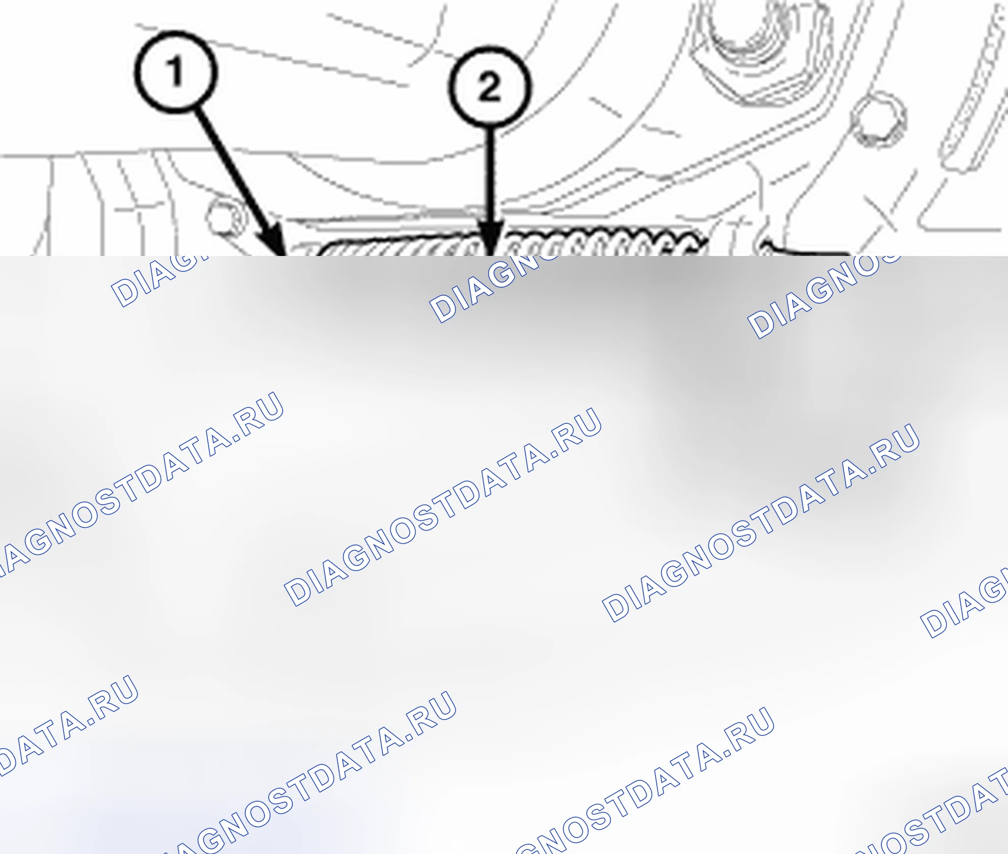 Рис. 115: ЗАДНИЙ КАБЕЛЬ ПРИ AXLE-4500 и 5500. Dodge Cab & Chassis R3500 HD 