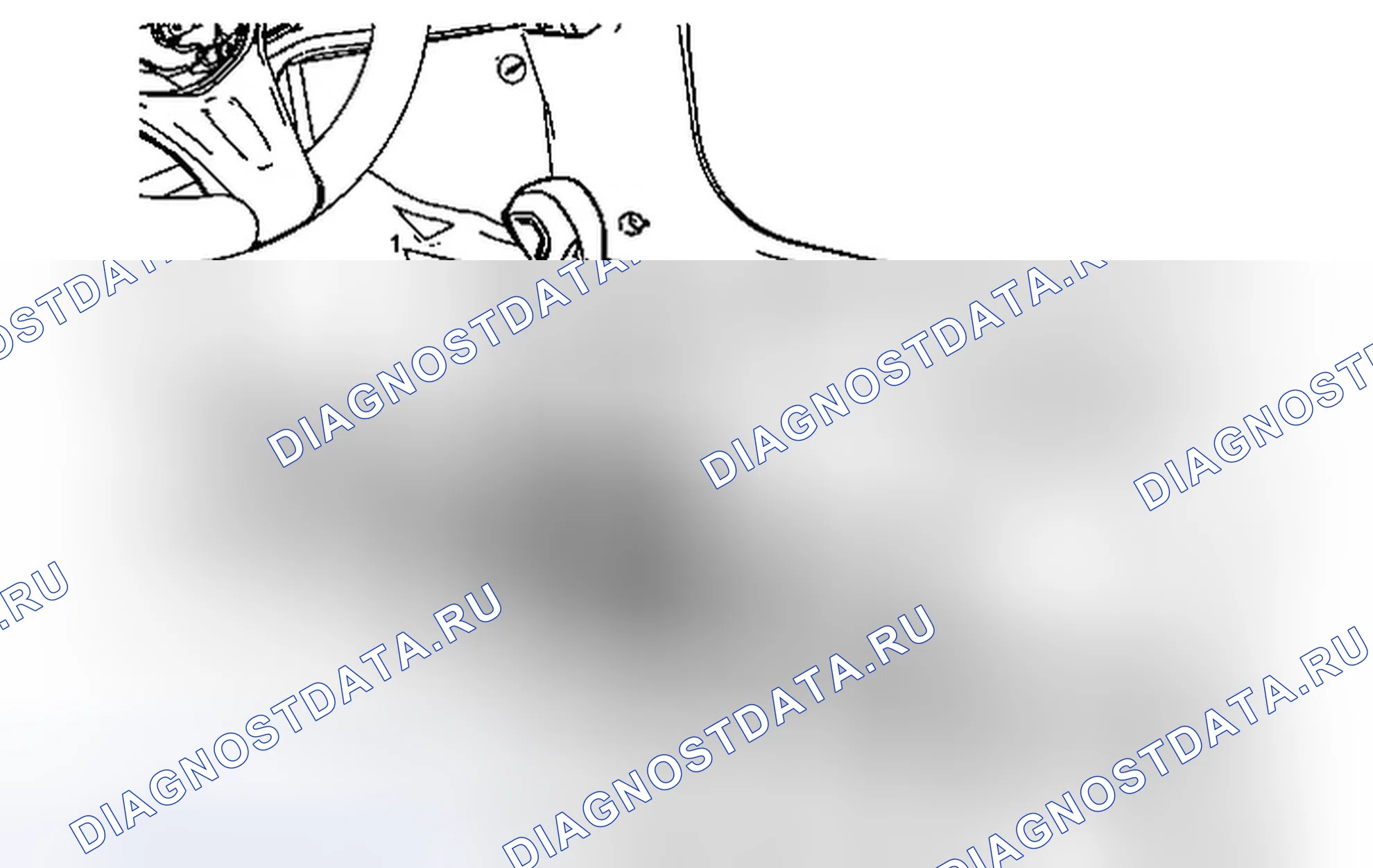 Рис. 4: Замена управления коробкой передач. Chevrolet Spark M300