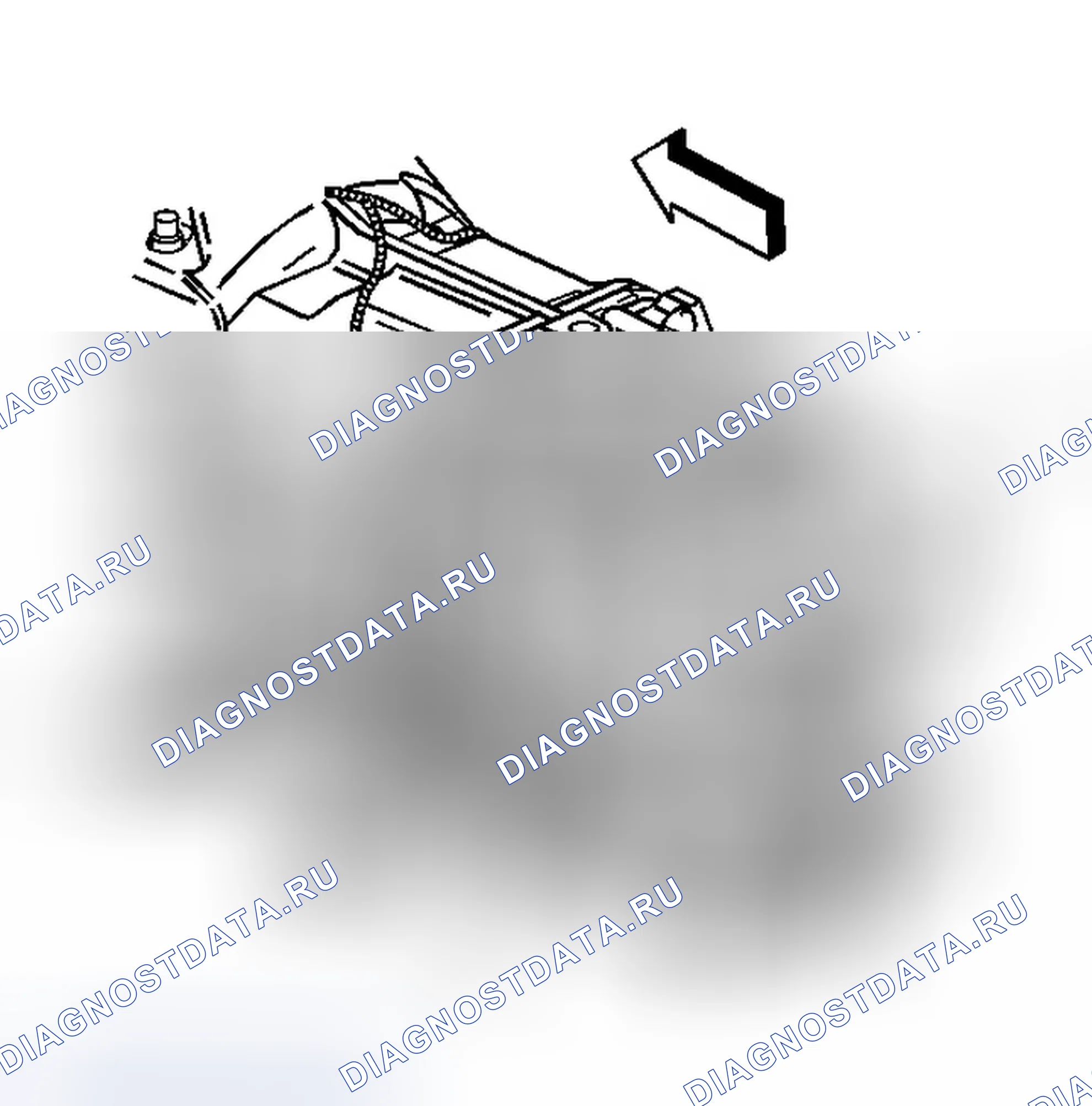 Рис. 106: Порядок демонтажа. Cadillac CTS I