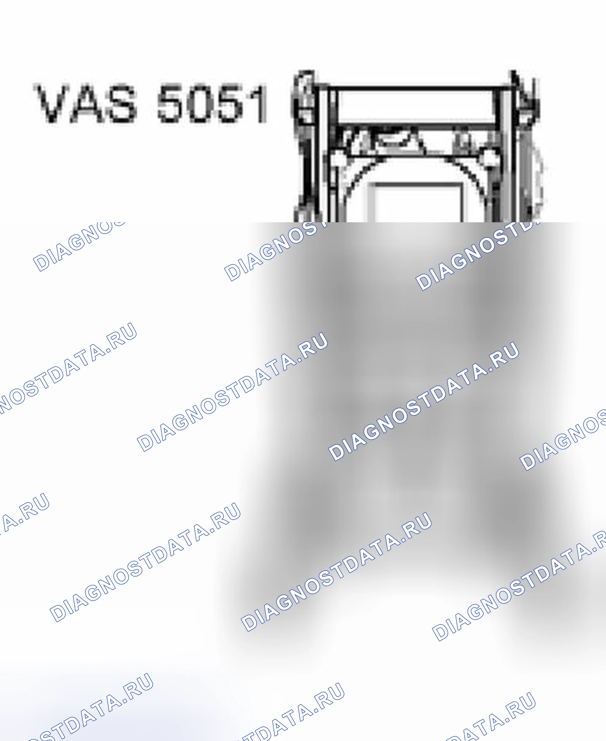 Рис. 487: Специальные инструменты и оборудование. Volkswagen Jetta IV