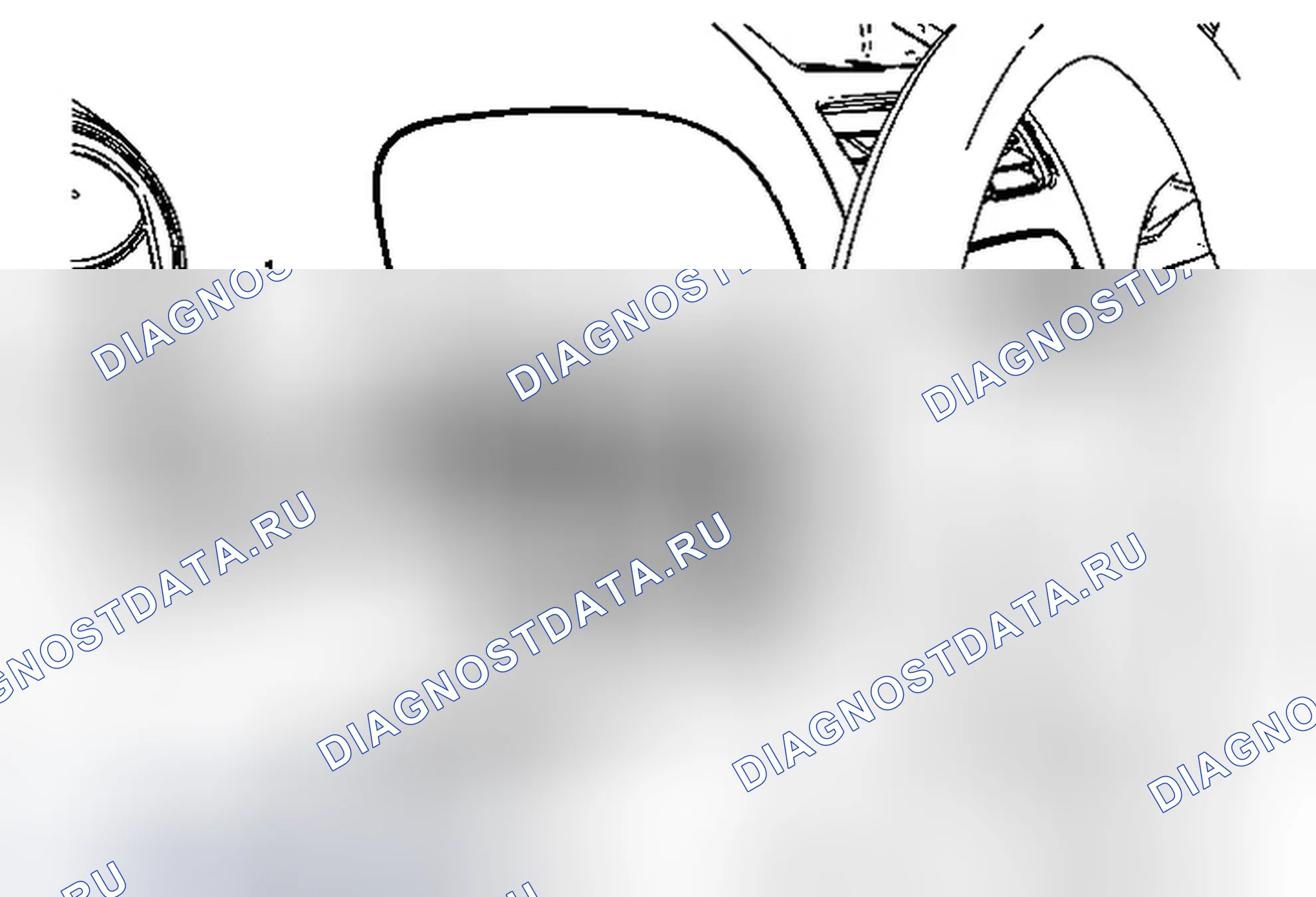 Рис. 3: Замена переключателя сигнала поворота. Chevrolet Spark M300