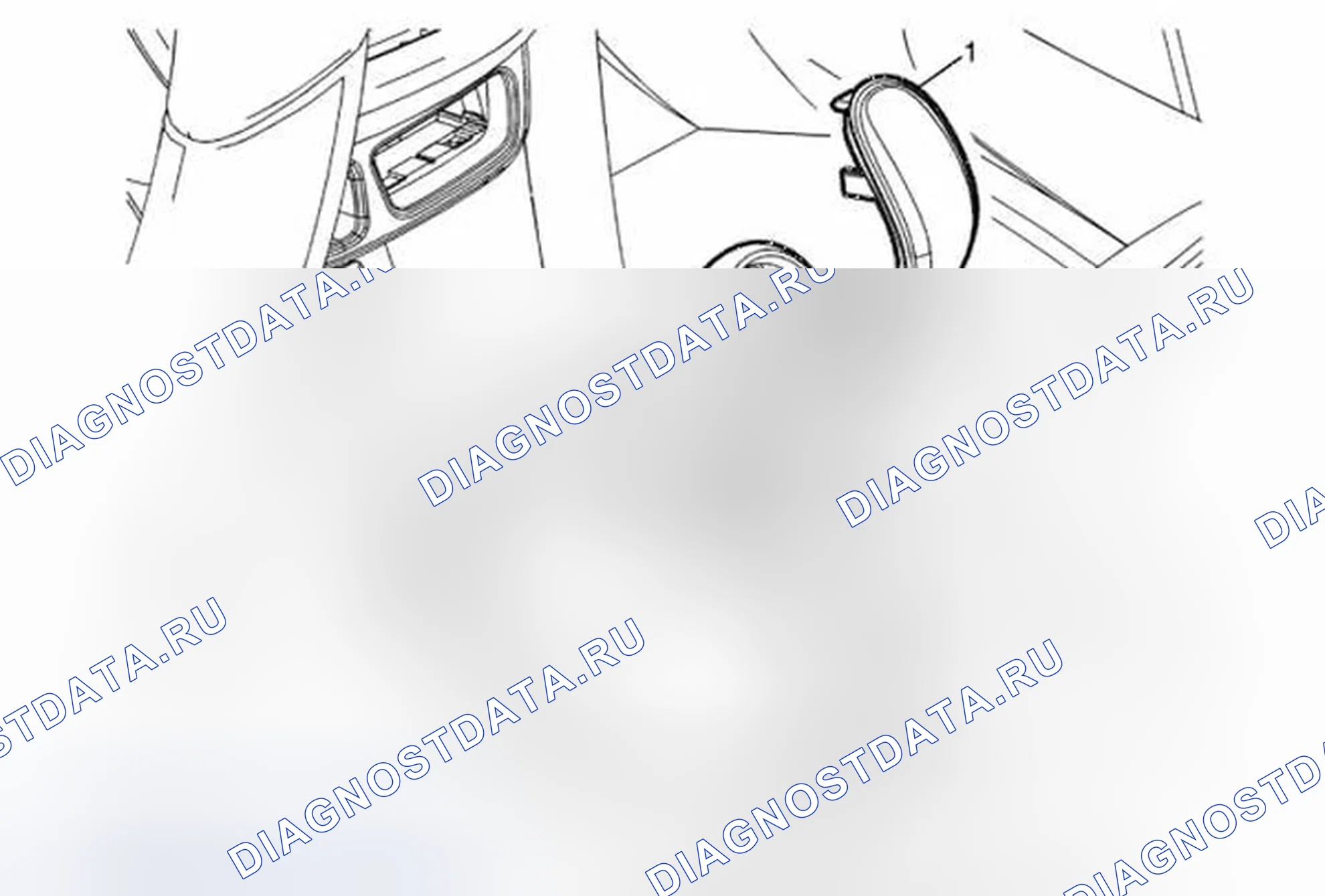 Рис. 25: Замена багажника рычага управления коробкой передач. Buick Encore I