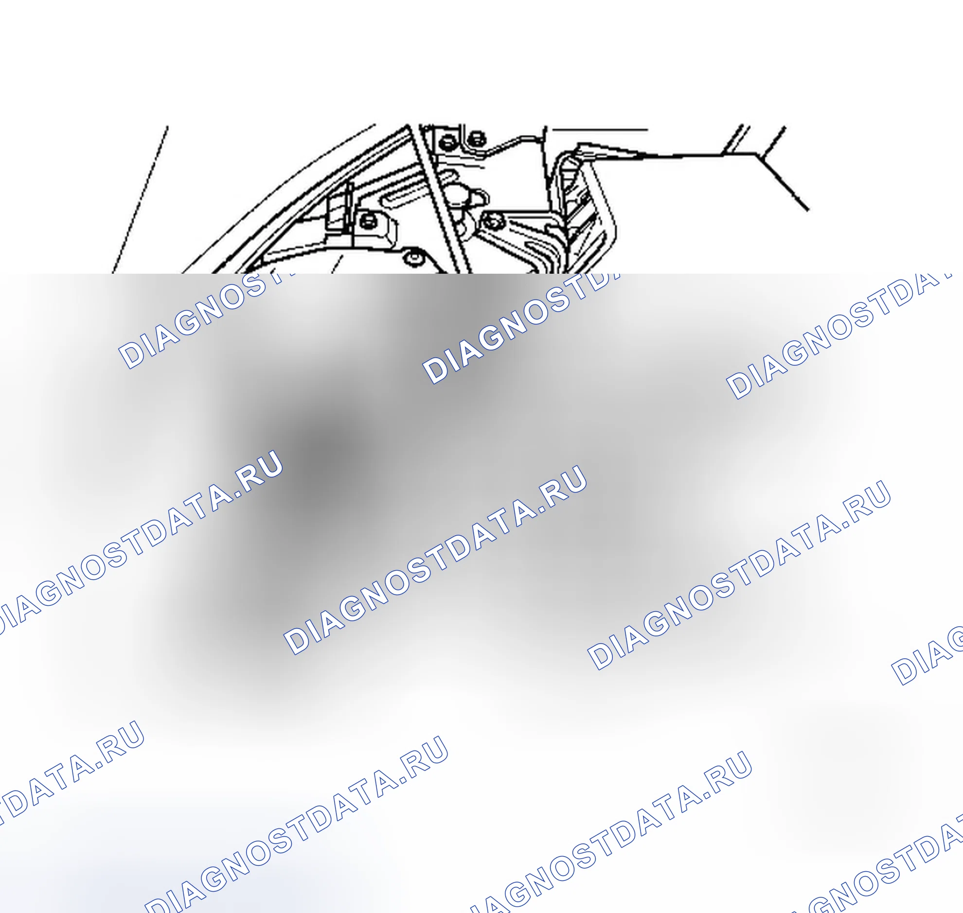Рис. 2: ДЕМОНТАЖ. Chrysler Pacifica CS
