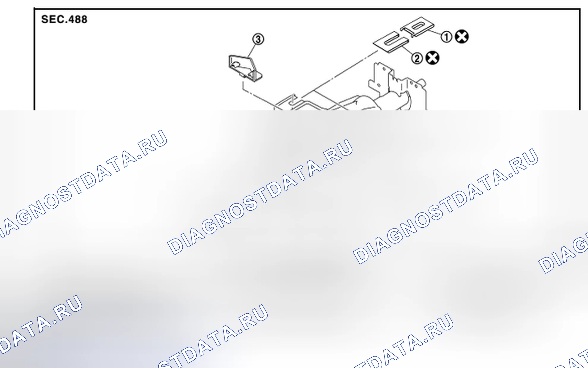Рис. 8: Разнесенный вид. Nissan Quest IV