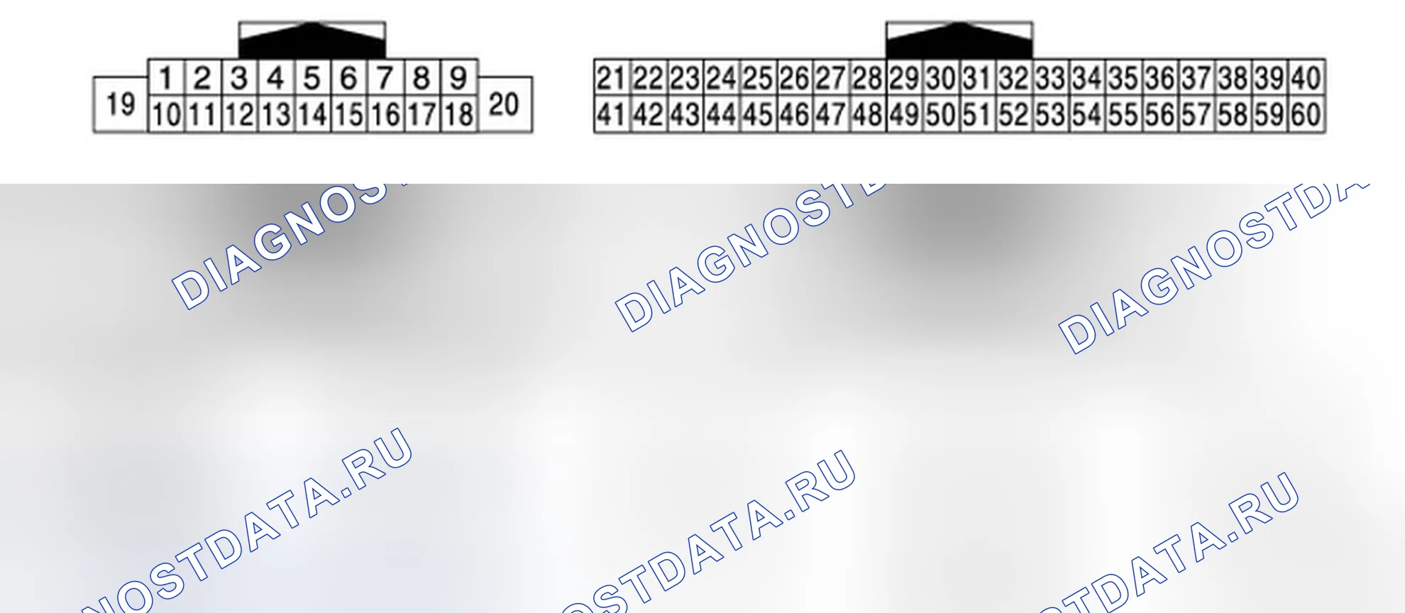 Рис. 20: РАСПОЛОЖЕНИЕ КЛЕММ. Infiniti FX35 II рестайлинг