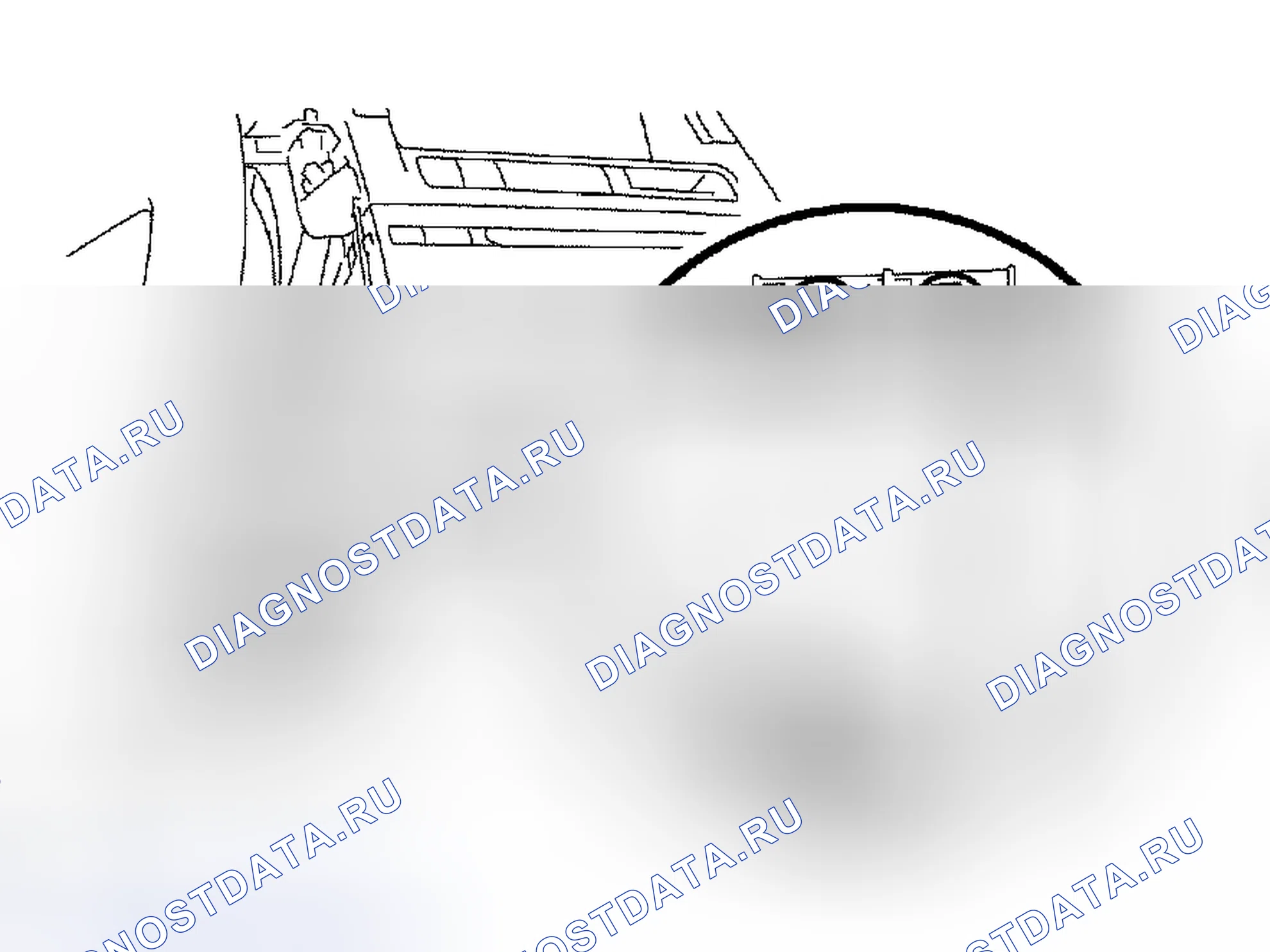 Рис. 137: ДЕМОНТАЖ. Toyota Prius II рестайлинг