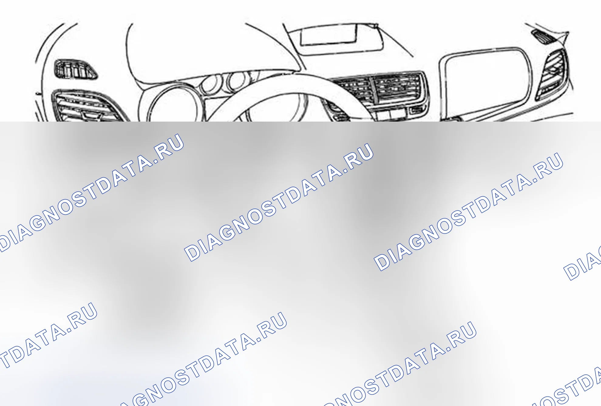 Рис. 1: Замена переключателя фар (Encore). Buick Encore I