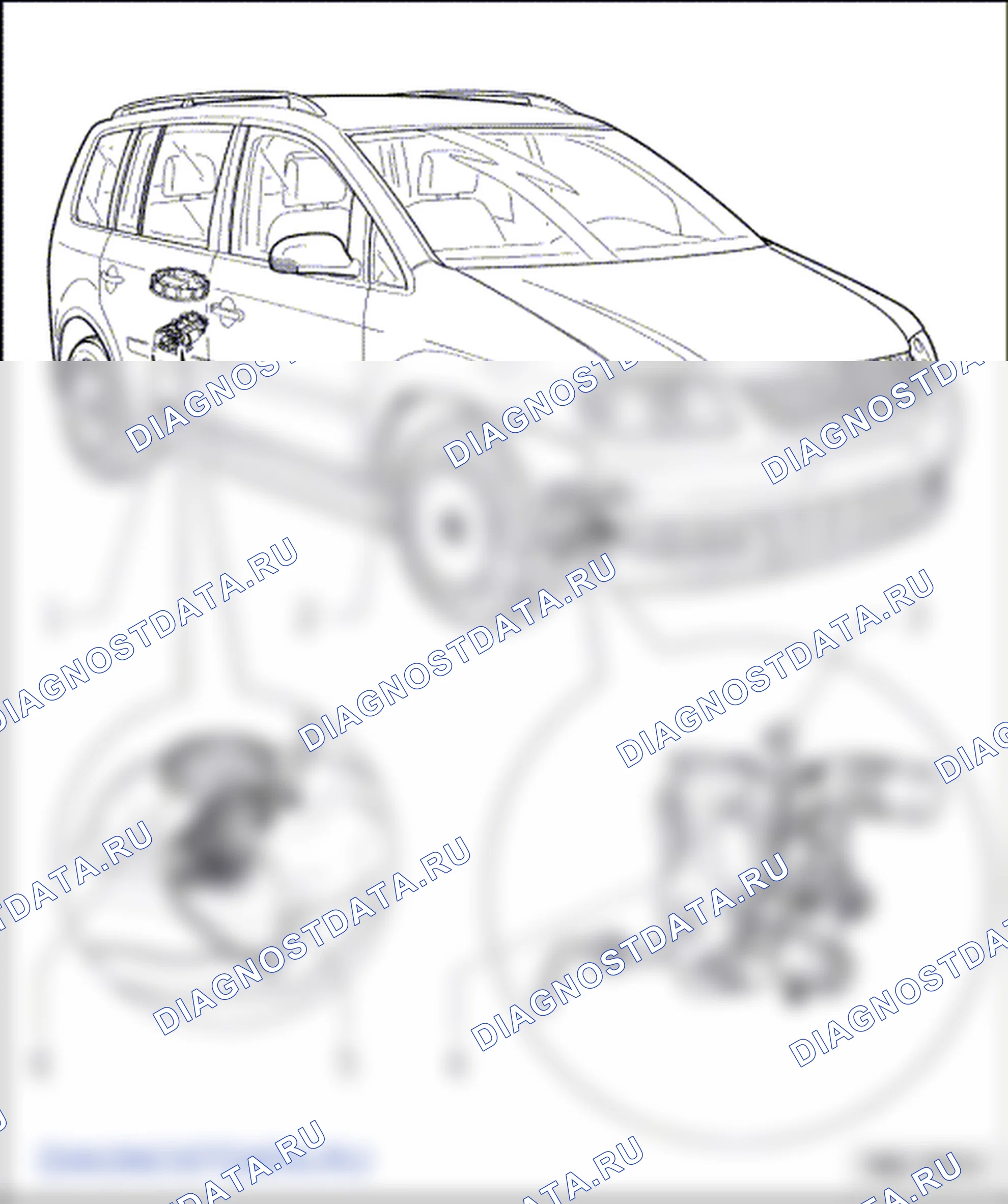 Система питания дополнительного отопителя Thermo Top V. Volkswagen Touran I