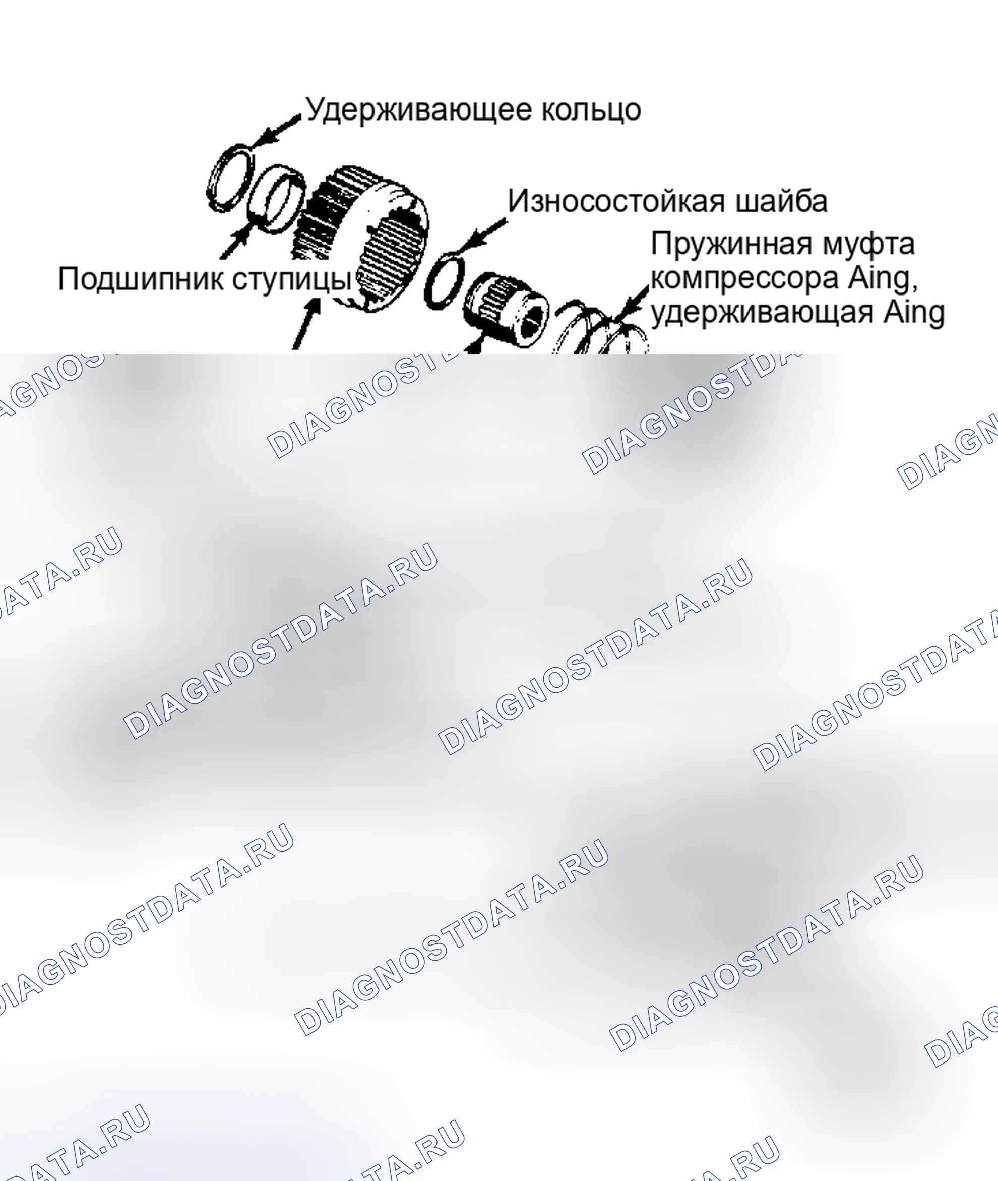 Рис. 1: Разнесенный вид модели блока предупреждений M247. Chevrolet Suburban VIII