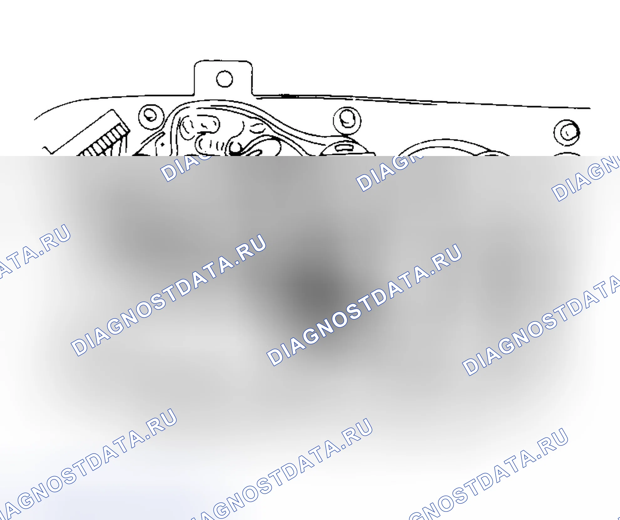 Рис. 2: ПРОВЕРКА СБРОСА ОСВЕЩЕНИЯ ДВИГАТЕЛЯ - ПРОЦЕДУРА 2. Mazda Demio IDJ