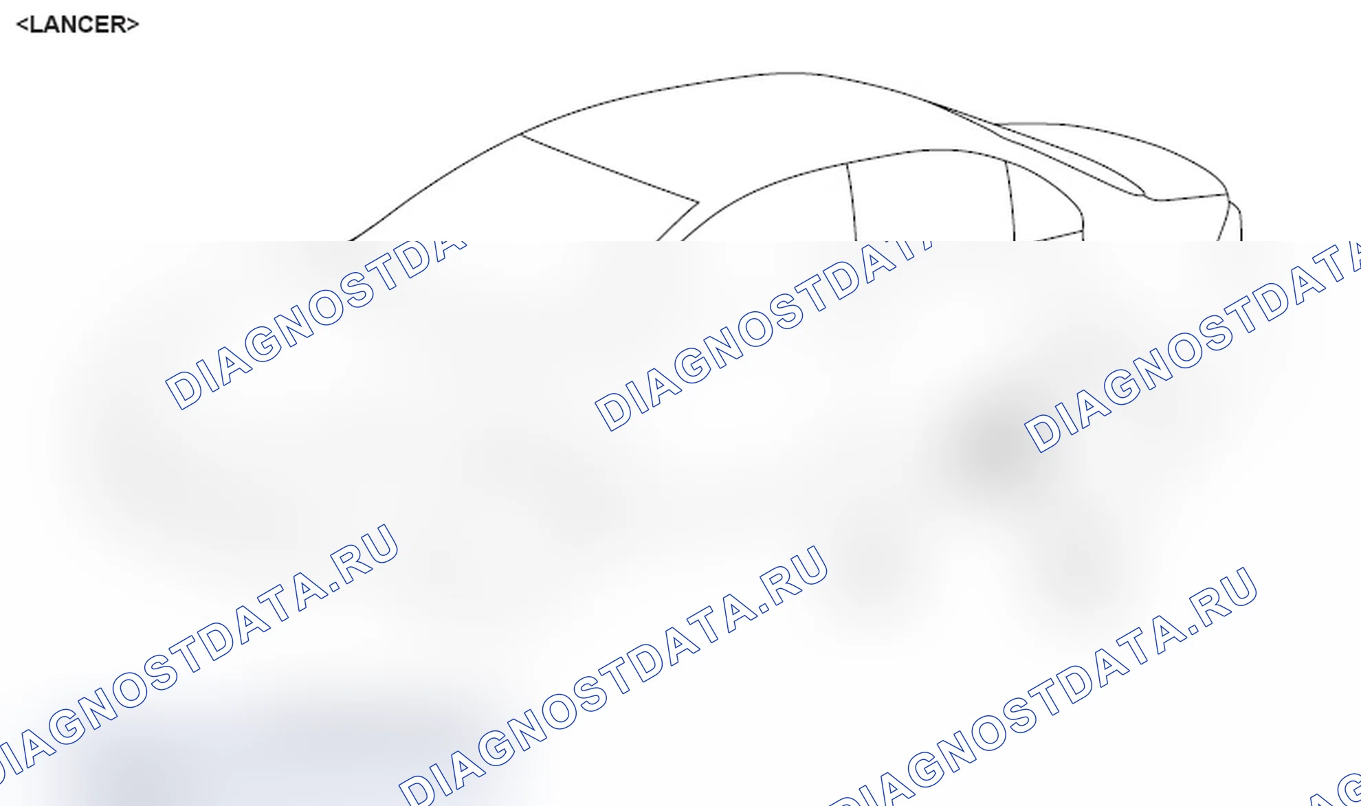 Рис. 100: ДЕМОНТАЖ И МОНТАЖ. Mitsubishi Lancer Ralliart X рестайлинг