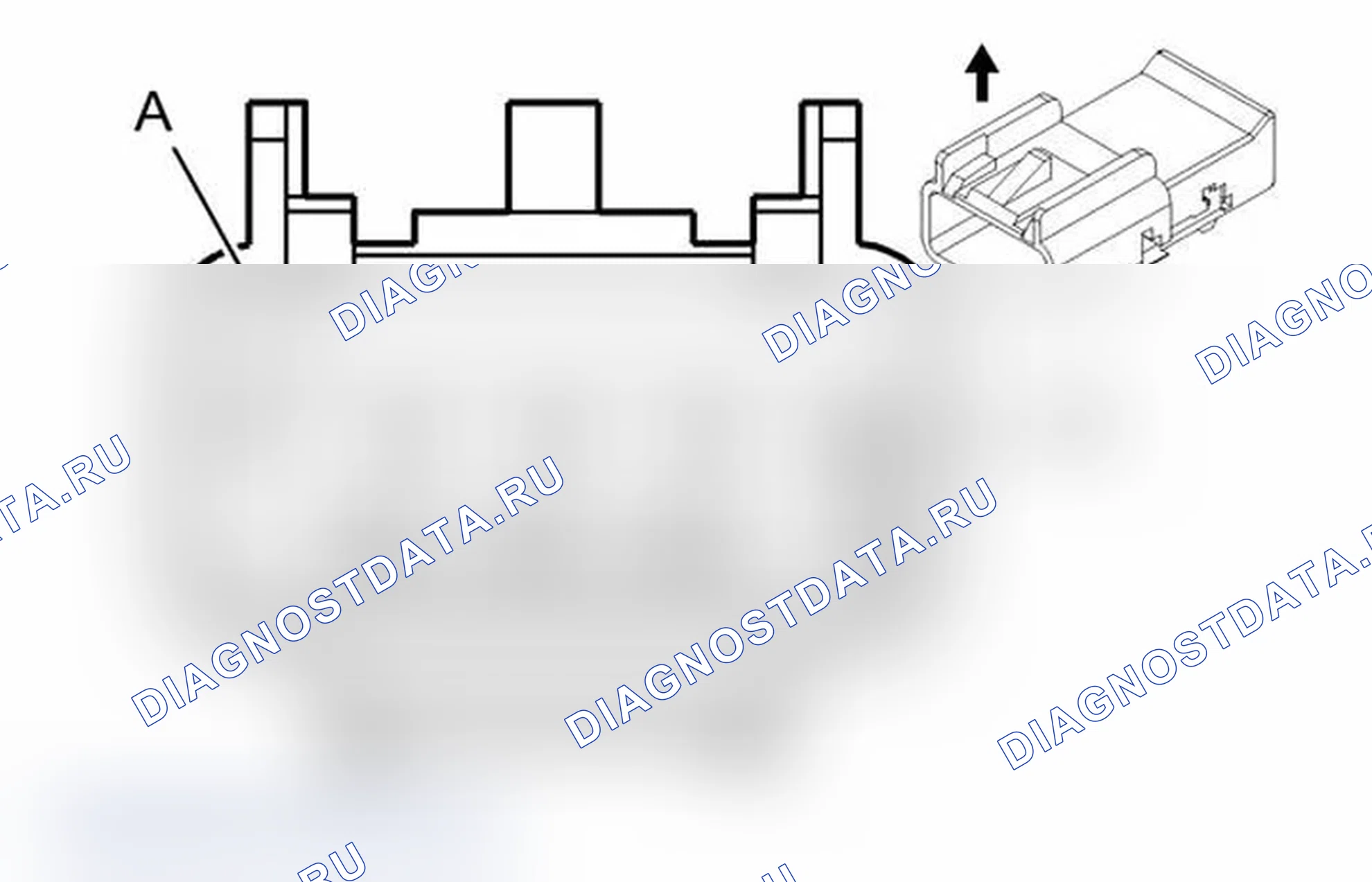 Рис. 34: X322 страховочных ремней к перемычкам UPA (UD7). Chevrolet Silverado 2500 HD 