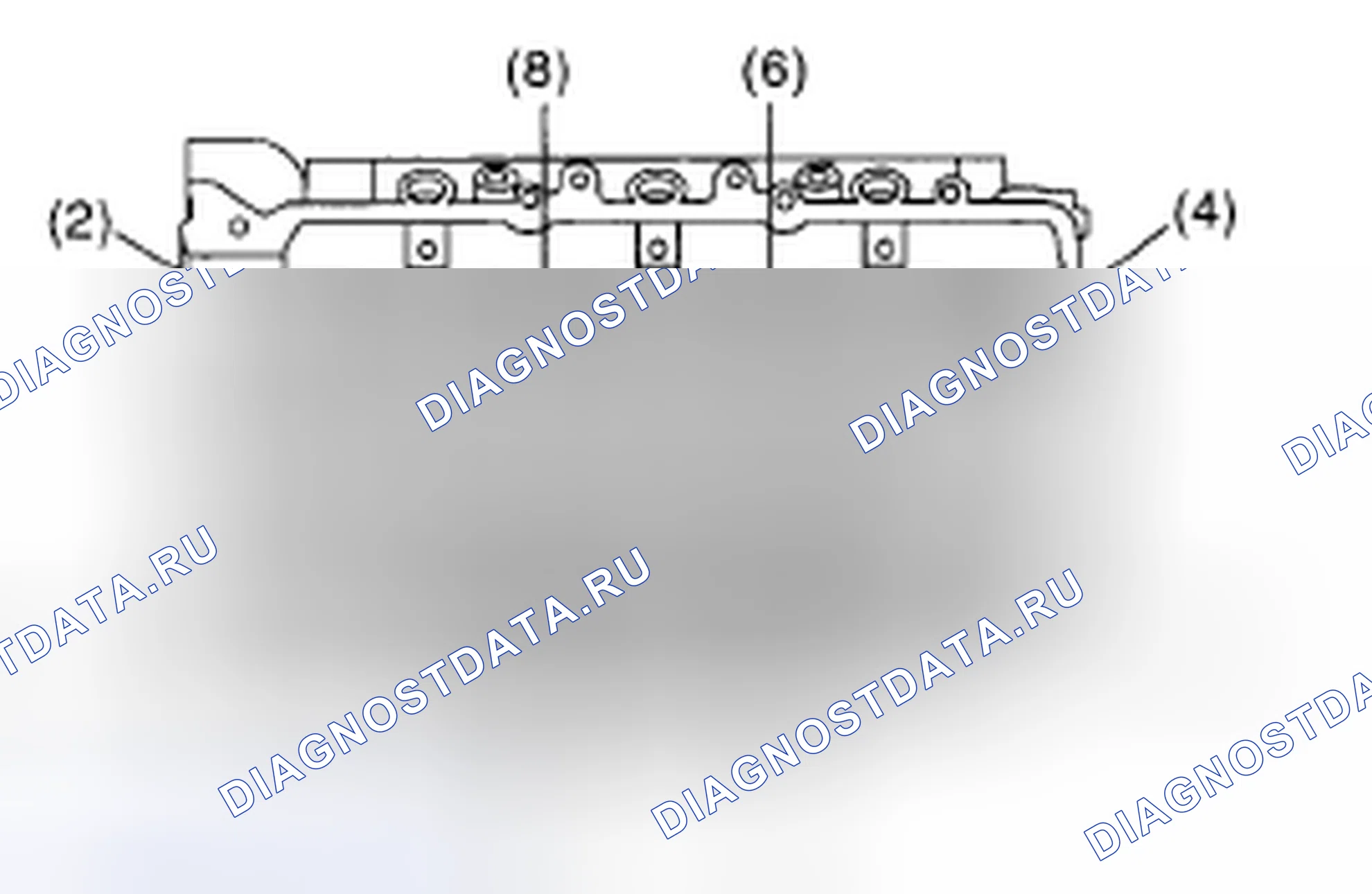Рис. 559: ДЕМОНТАЖ. Subaru Outback BP рестайлинг