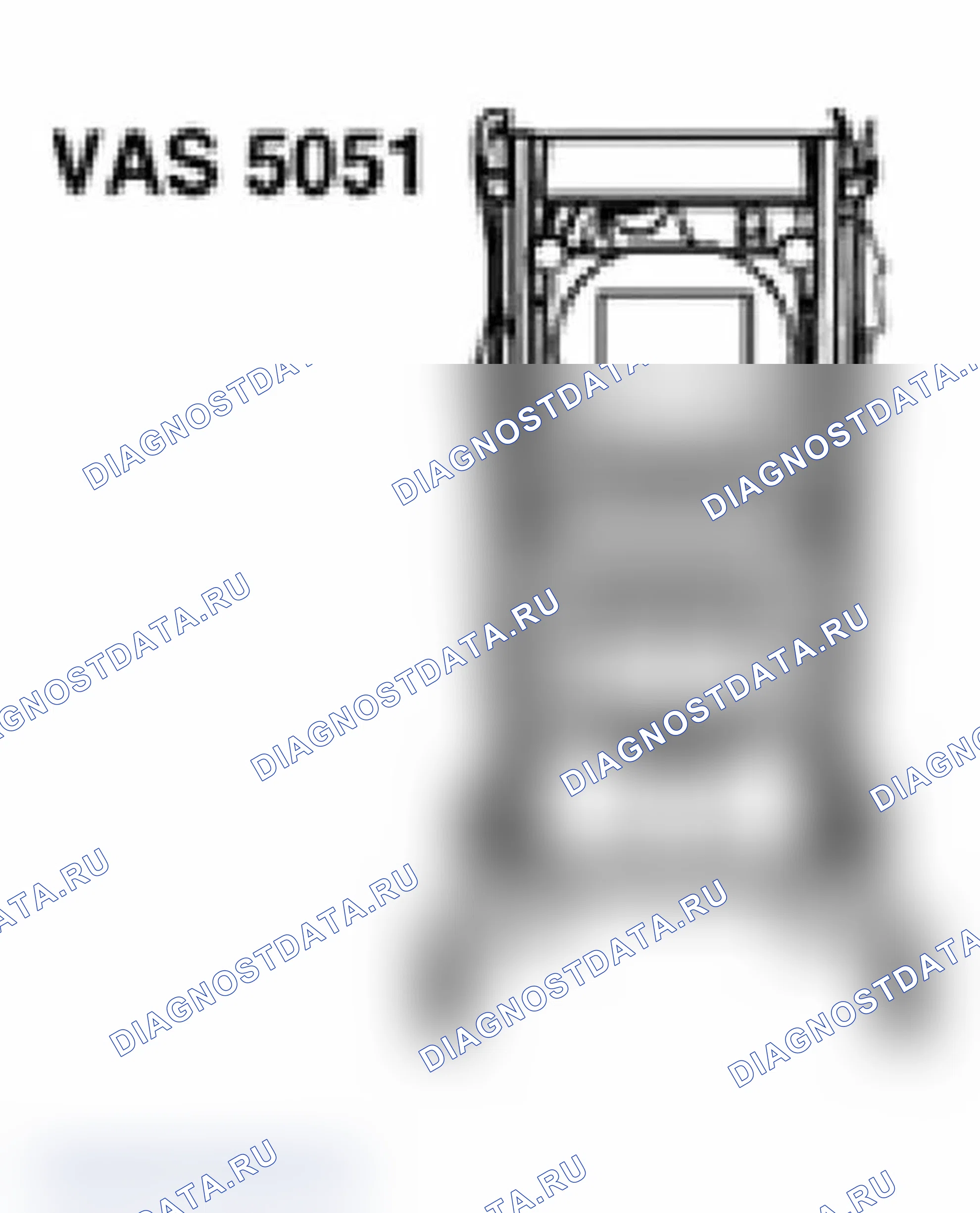 Рис. 411: Специальные инструменты и оборудование. Audi A6 C5