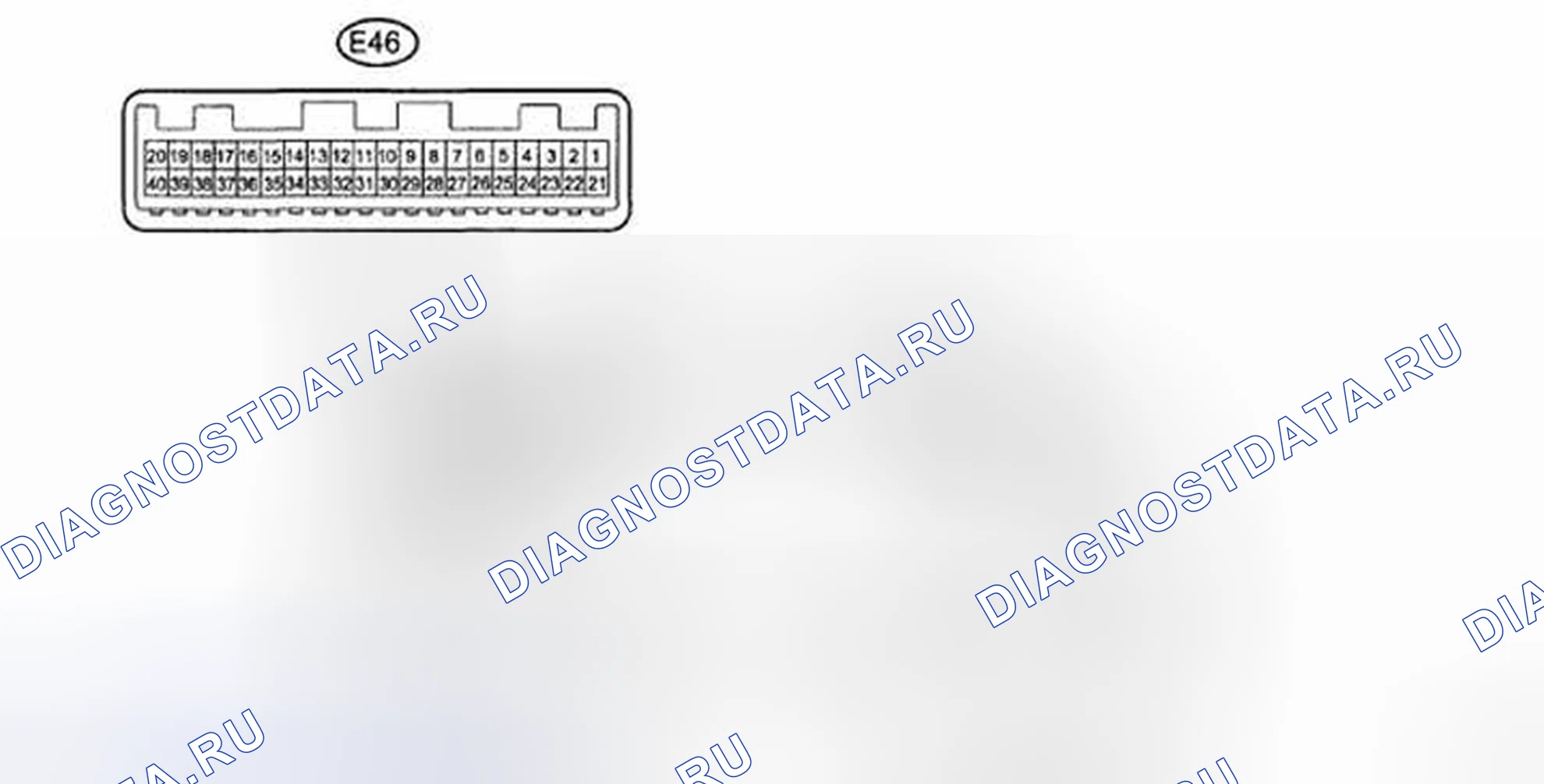 Рис. 34: КЛЕММЫ ЭБУ. Toyota Corolla X