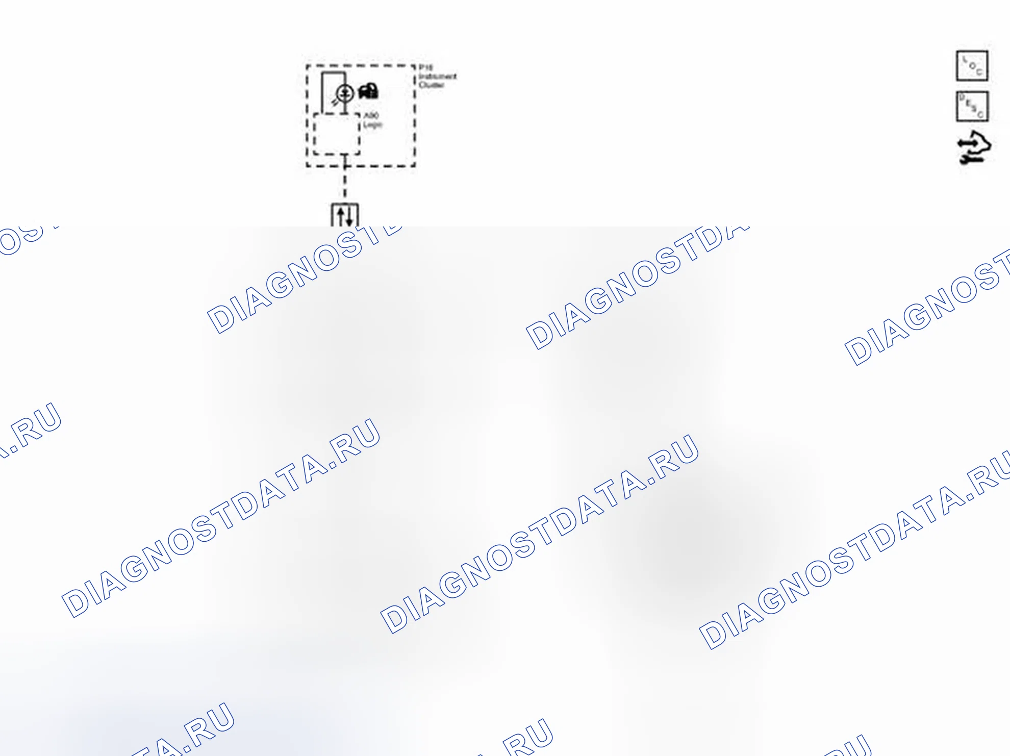Рис. 1: Схема подключения иммобилайзера. Chevrolet Spark M300