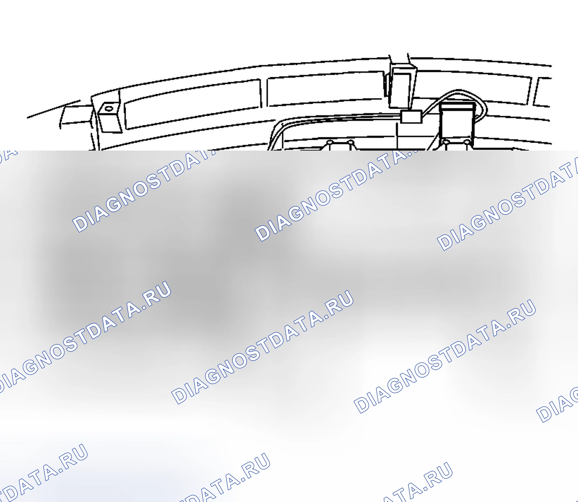 Рис. 436: Снятие и установка антенны GPS. Infiniti G35 III