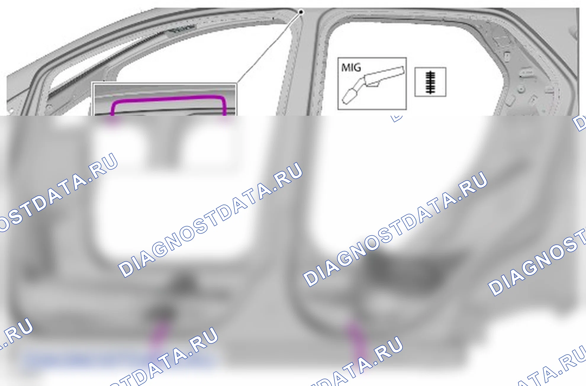 Как снять и установить стойку 'B' и усиление. Ford EcoSport II