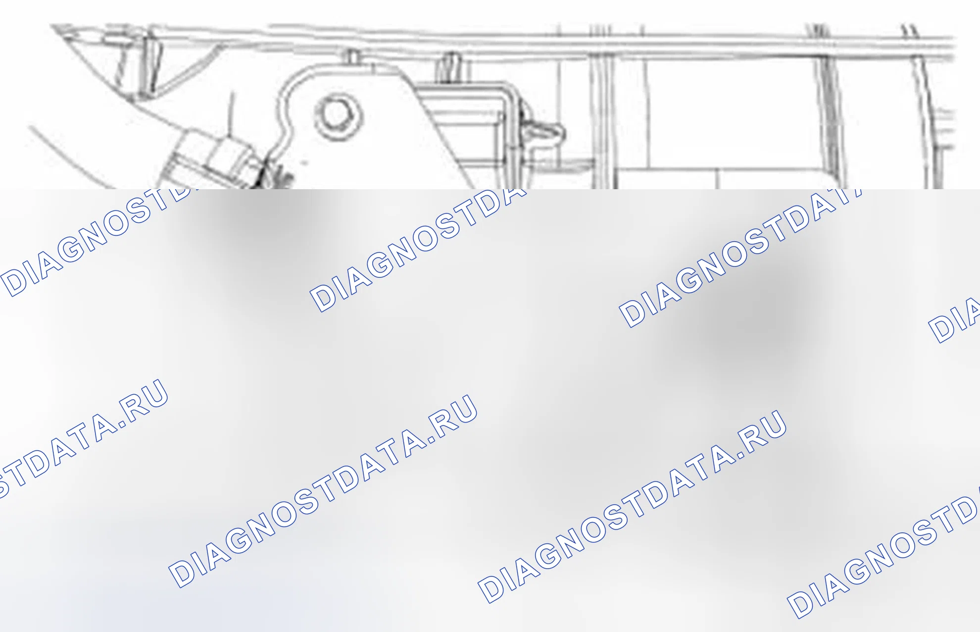 Рис. 43: Регулировка троса рычага селектора. Ford Expedition III