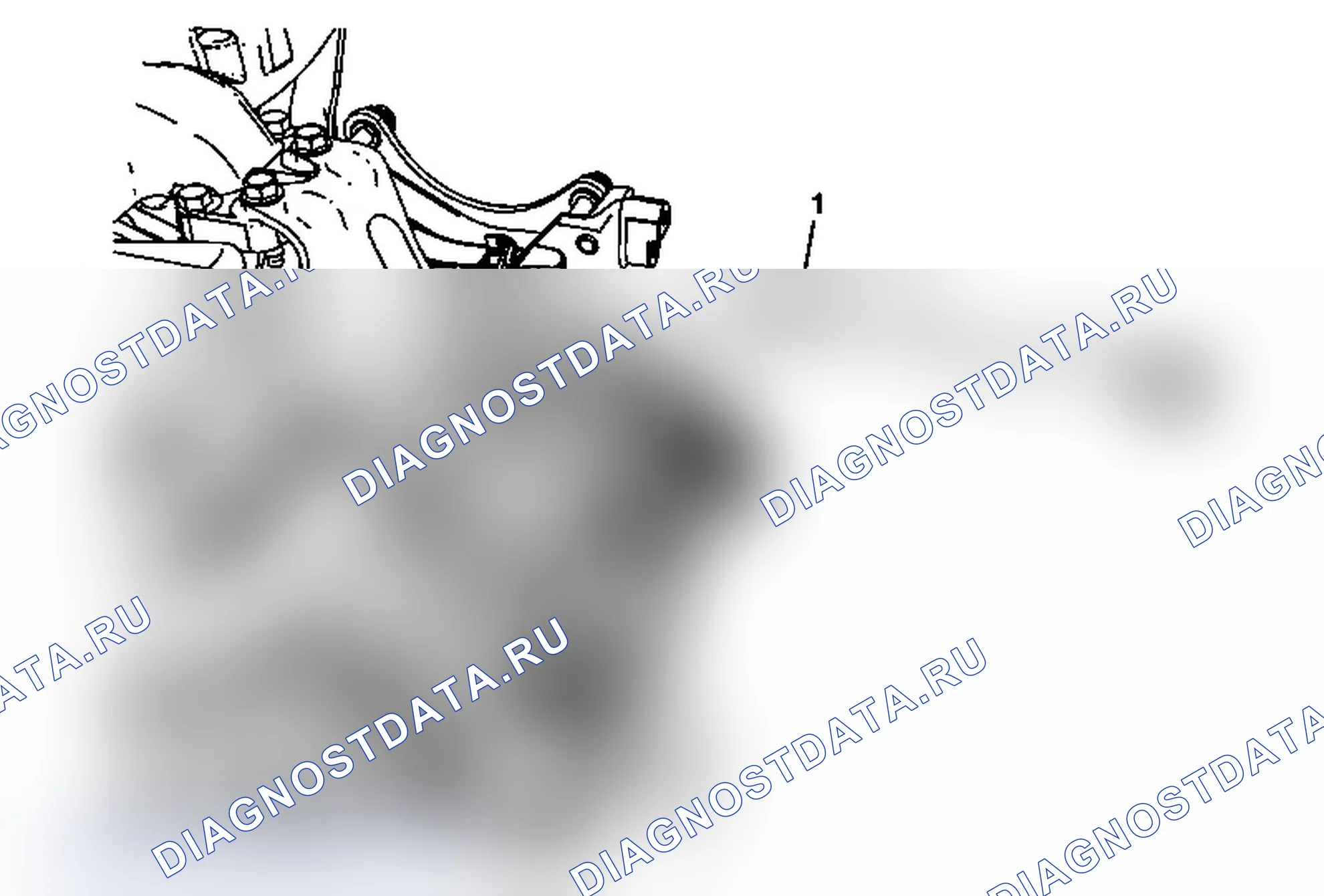 Рис. 118: Замена датчика температуры рециркуляционного клапана отработавших газов - положение 2. Chevrolet Express G1500 
